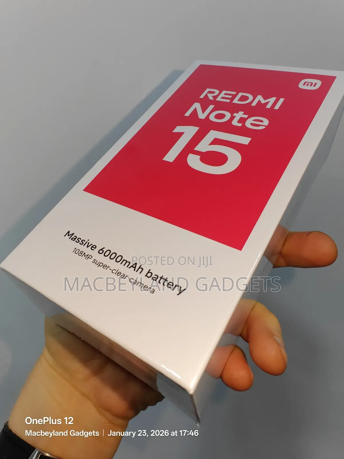 New Xiaomi Redmi Note 15 256 GB Black