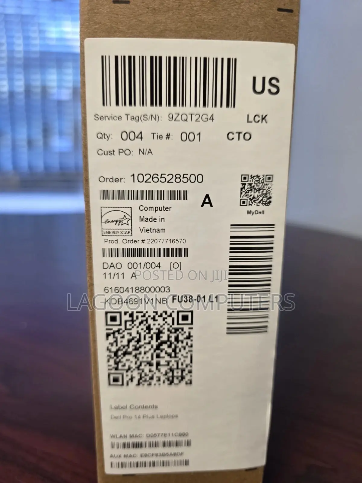 New Laptop Dell Pro 14 16GB Intel Core Ultra 5 SSD 512GB