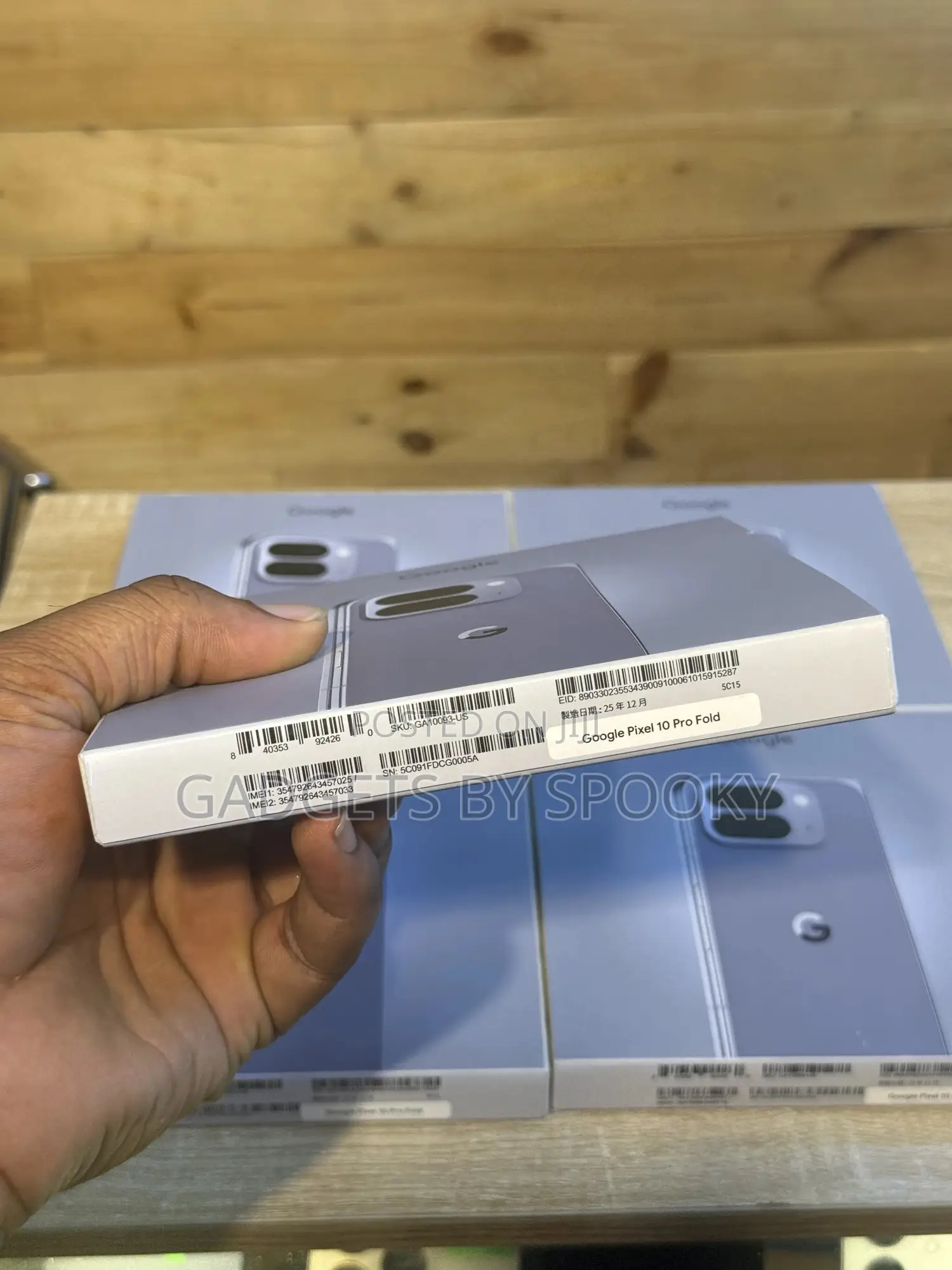 New Google Pixel 10 Pro Fold 512 GB Blue