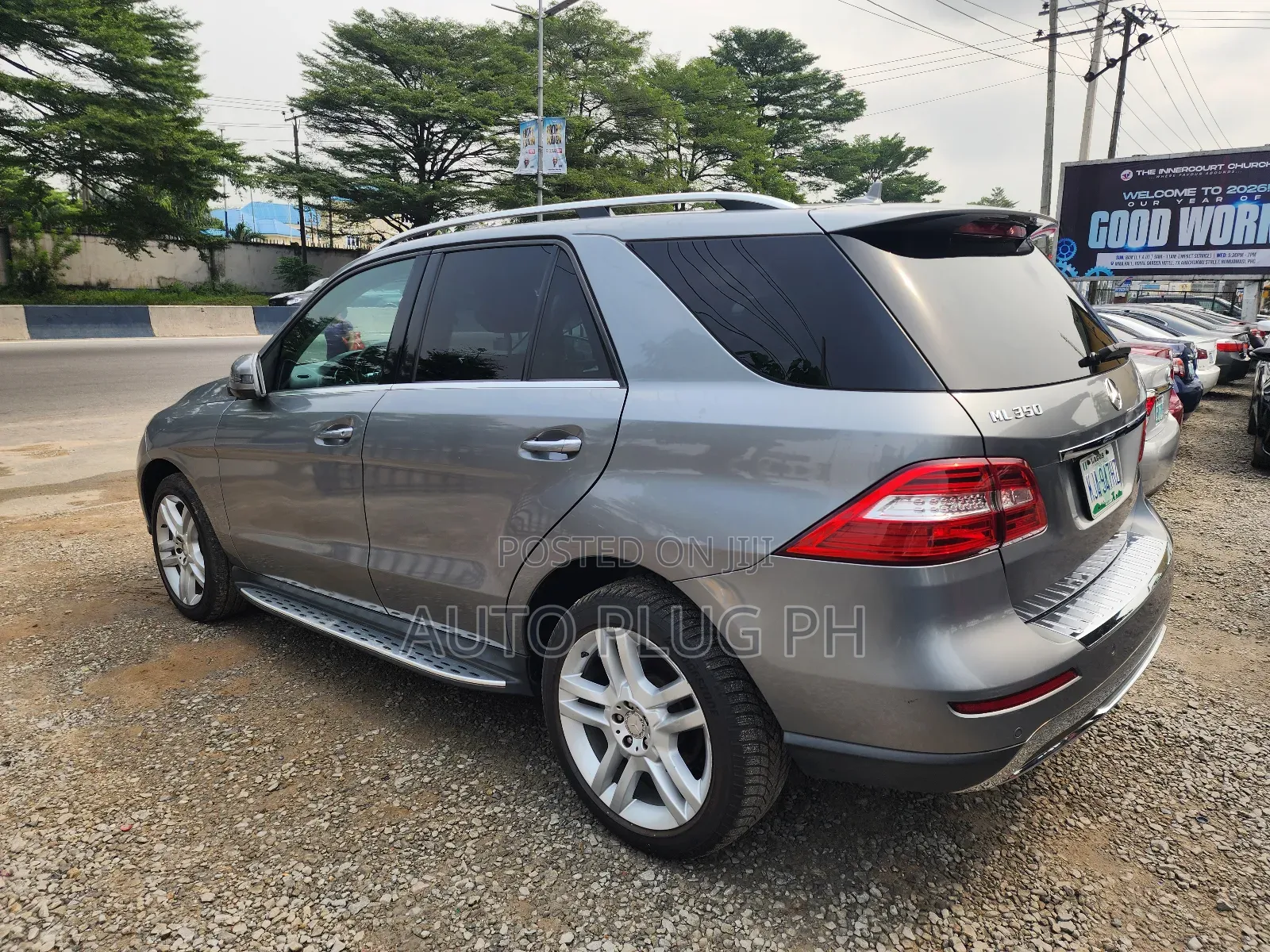 Mercedes-Benz M Class ML350 4MATIC 4dr SUV AWD (3.5L 6cyl 7A) 2015 Gray