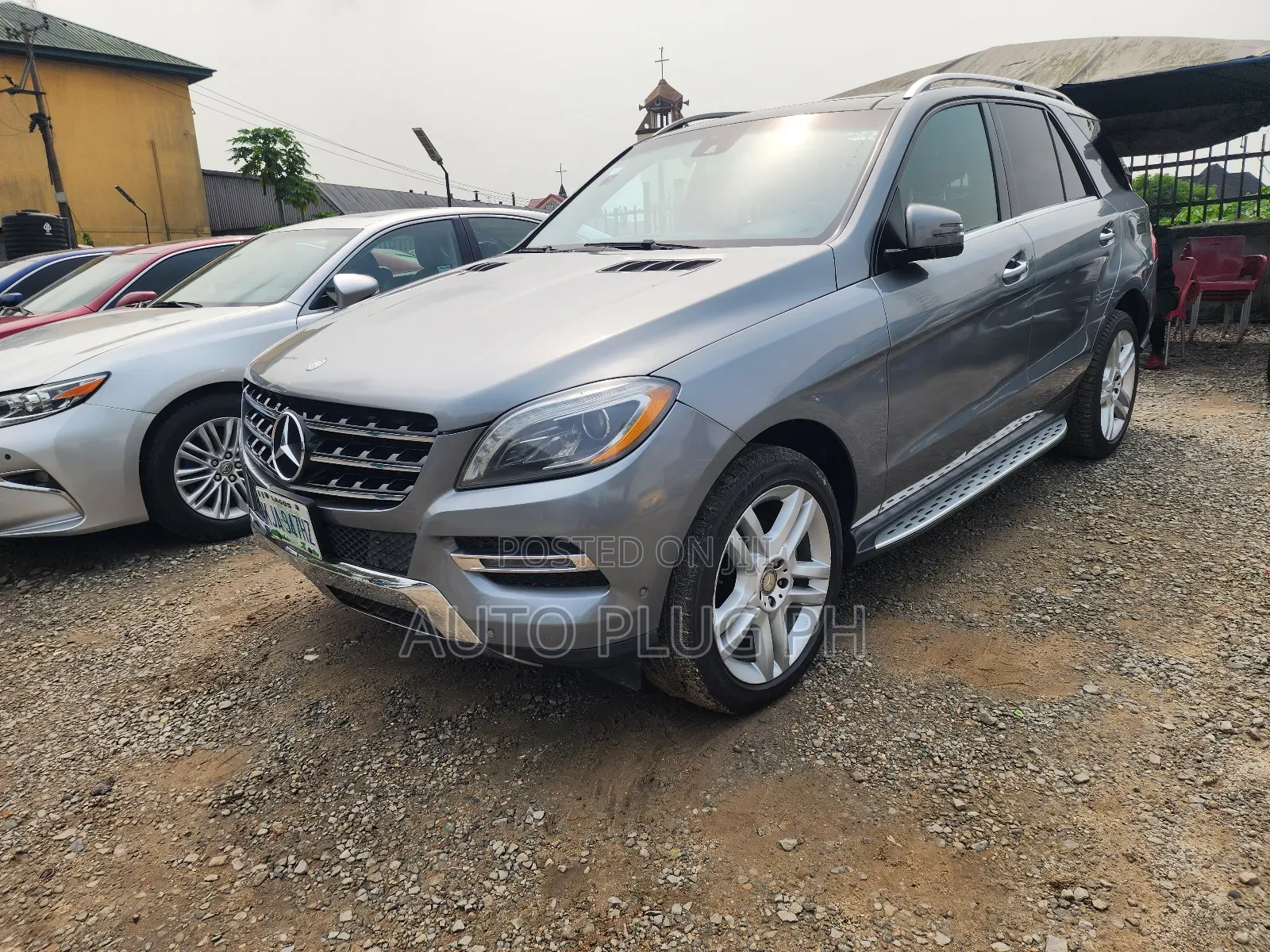 Mercedes-Benz M Class ML350 4MATIC 4dr SUV AWD (3.5L 6cyl 7A) 2015 Gray