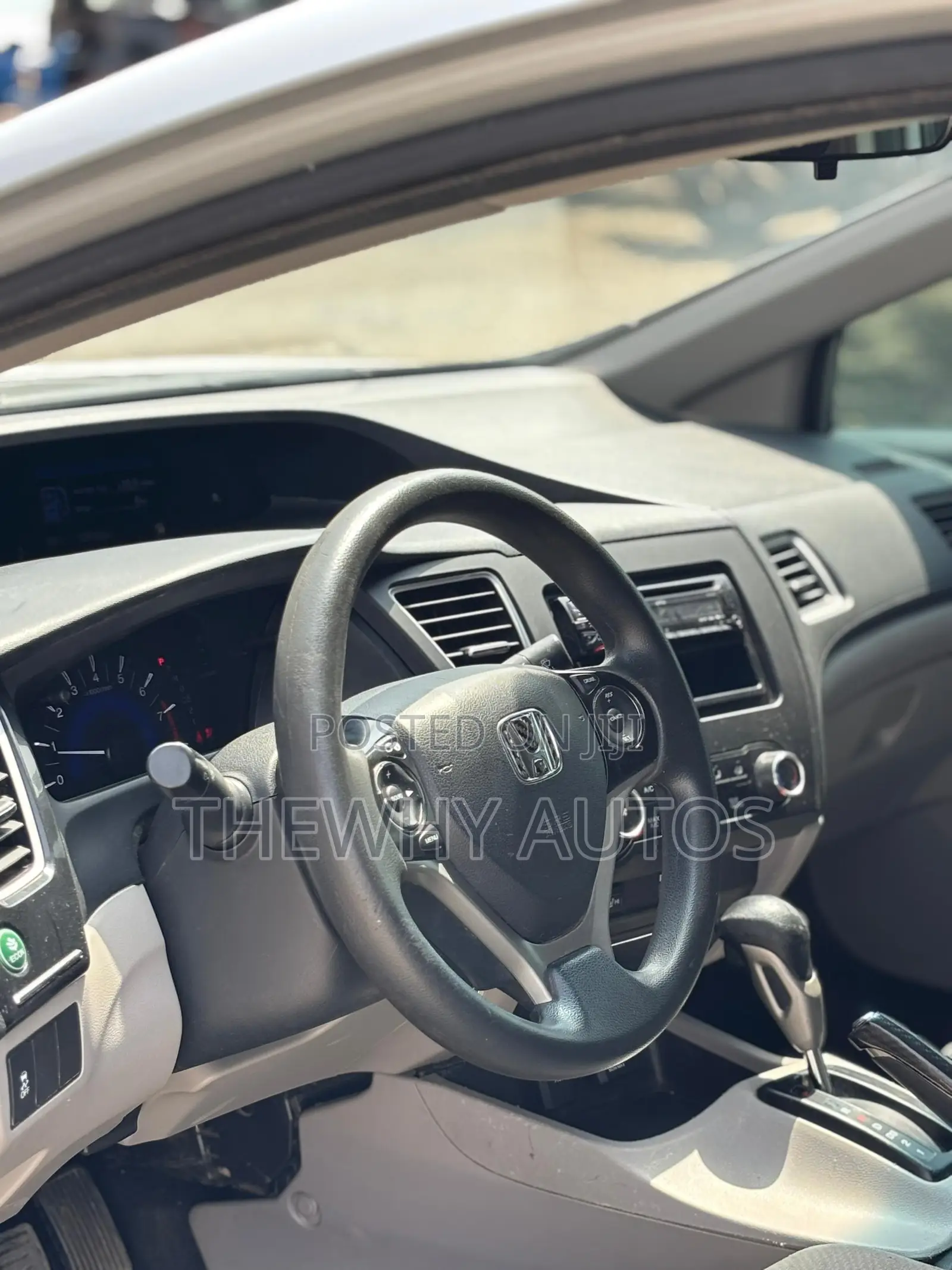 Honda Civic Sedan LX 2013 Silver