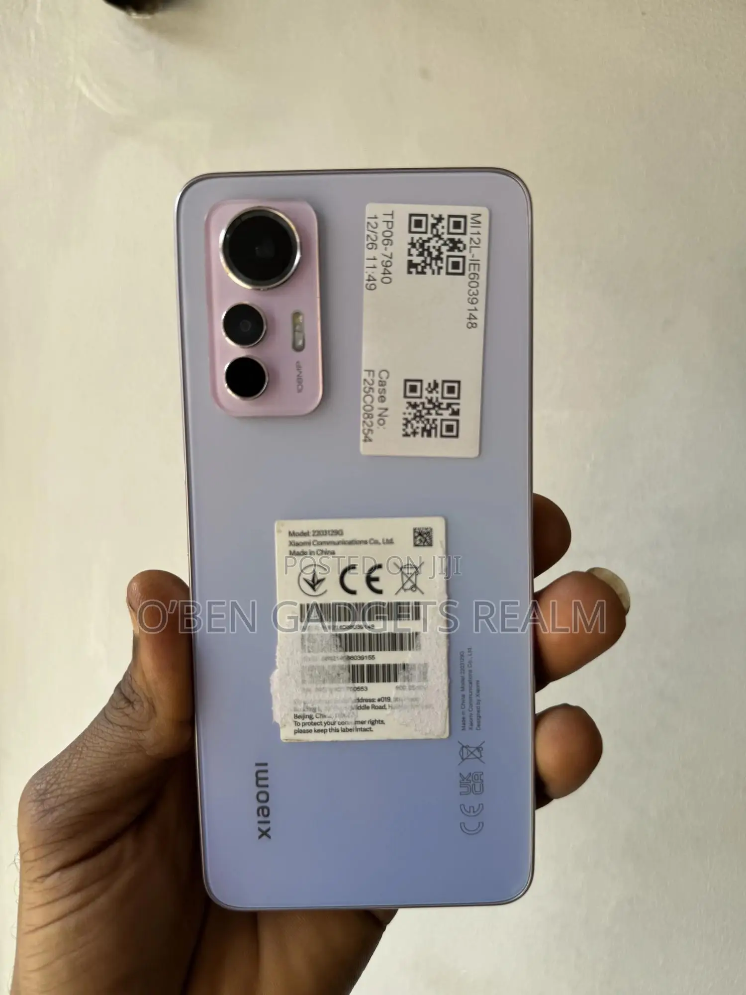 Xiaomi 12 Lite 256 GB Pink