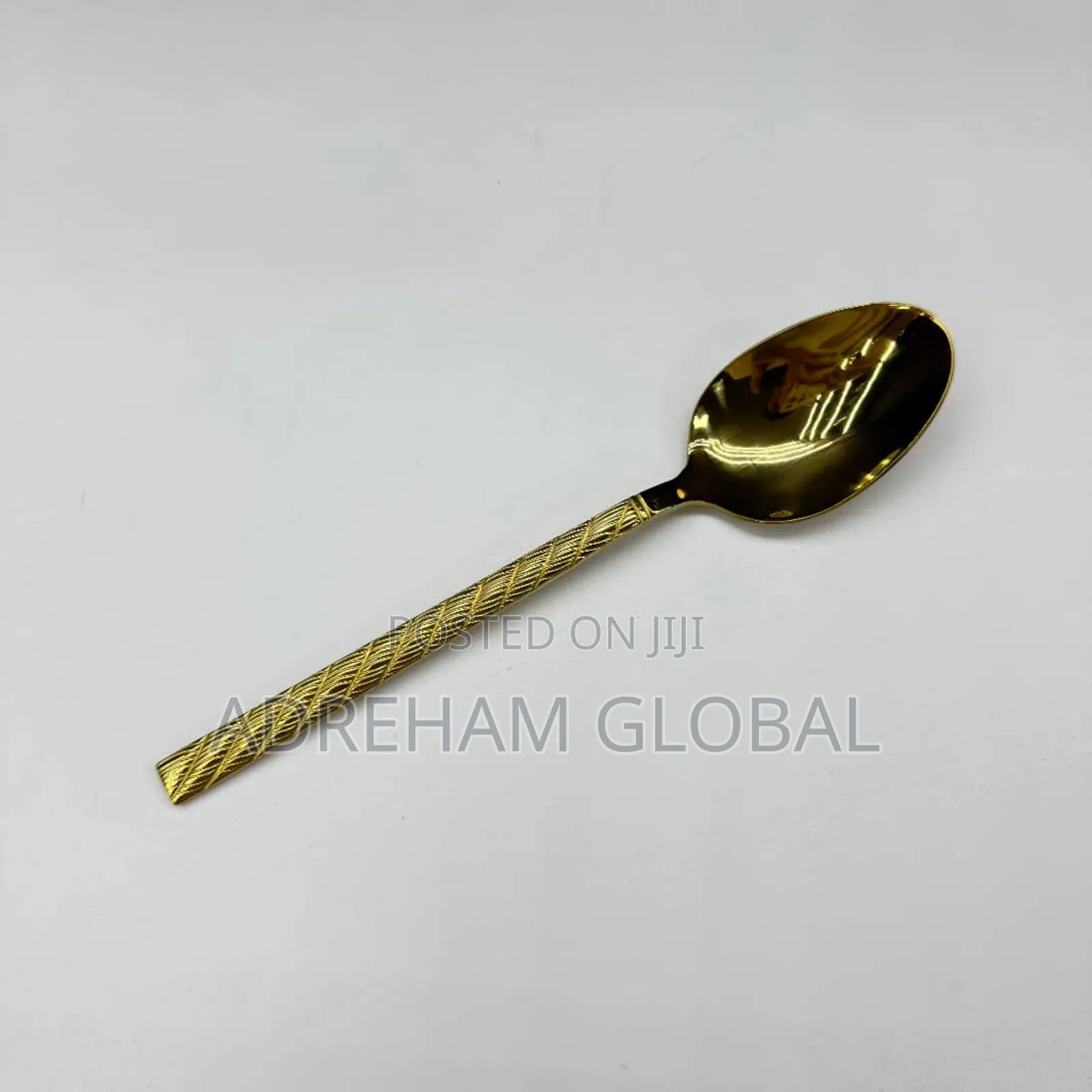 Heavy Gold Design Eating Spoon, Pee Dozen