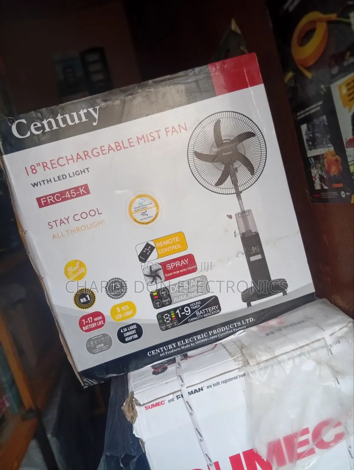 Original Century Mix Fan 18inches