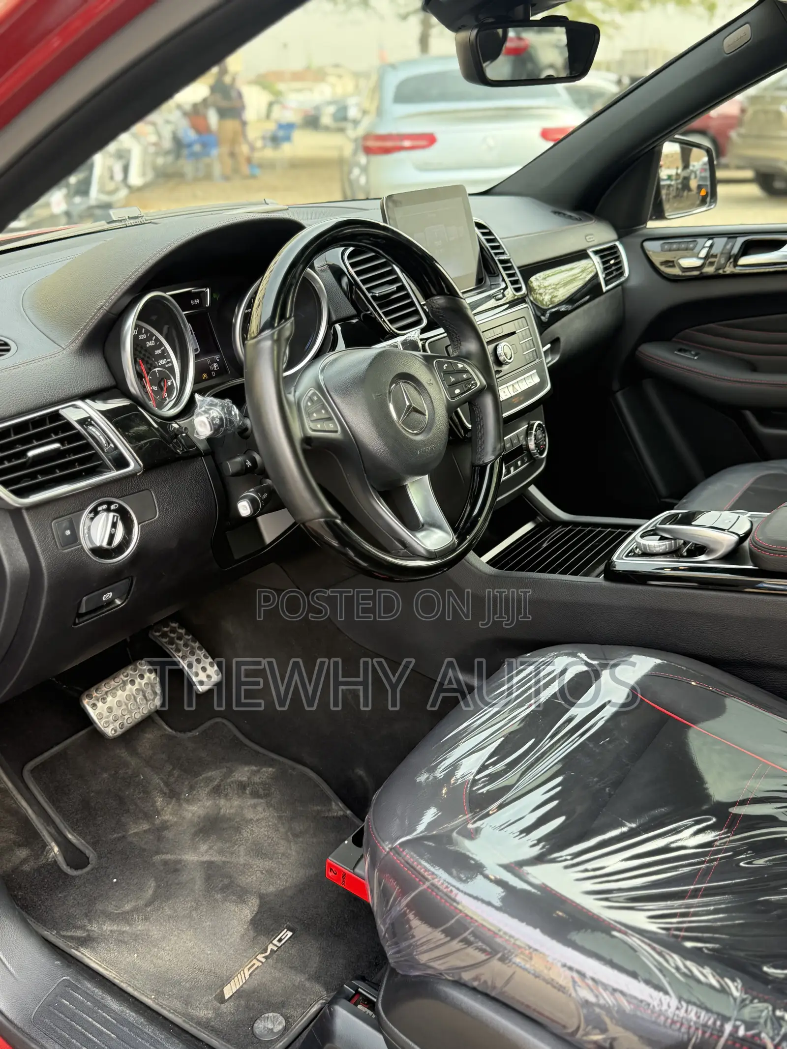 Mercedes-Benz GLE-Class AMG GLE 43 4MATIC 2018 Red