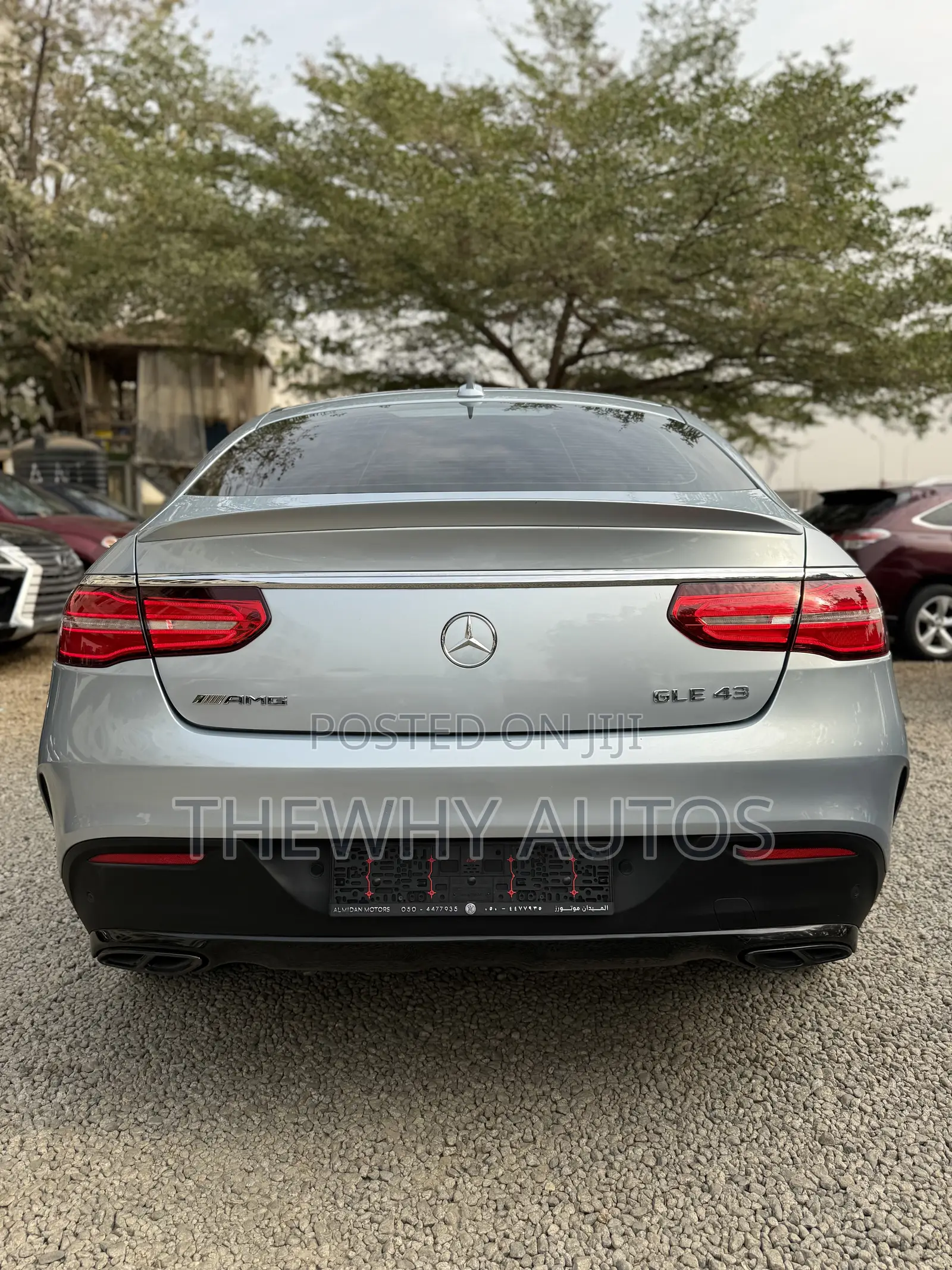 Mercedes-Benz GLE-Class AMG GLE 43 4MATIC 2019 Silver