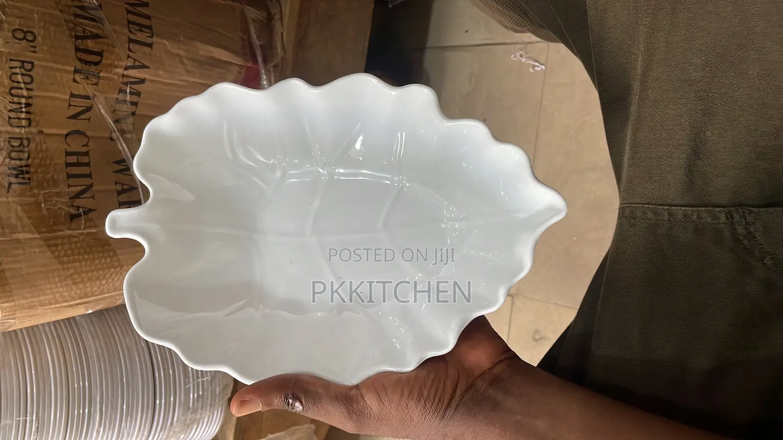 Ceramics Leaf Bowl