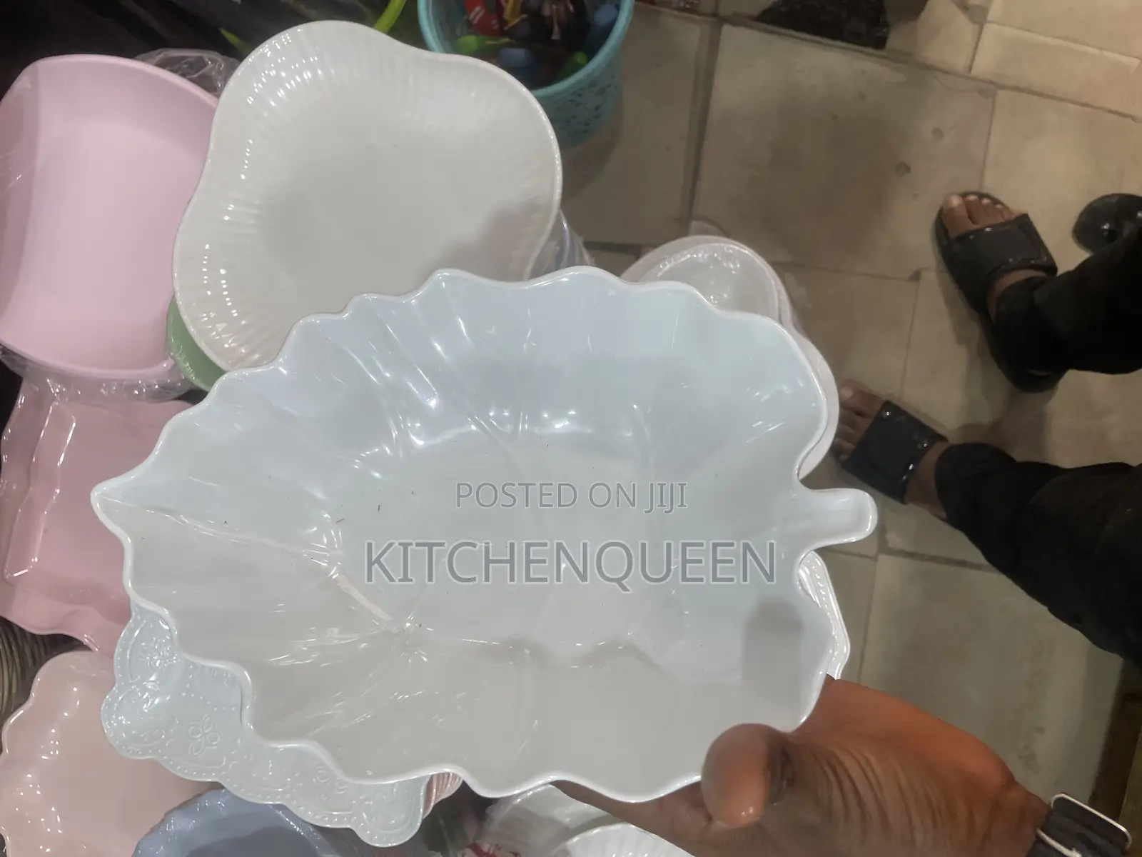Ceramics Leaf Bowl
