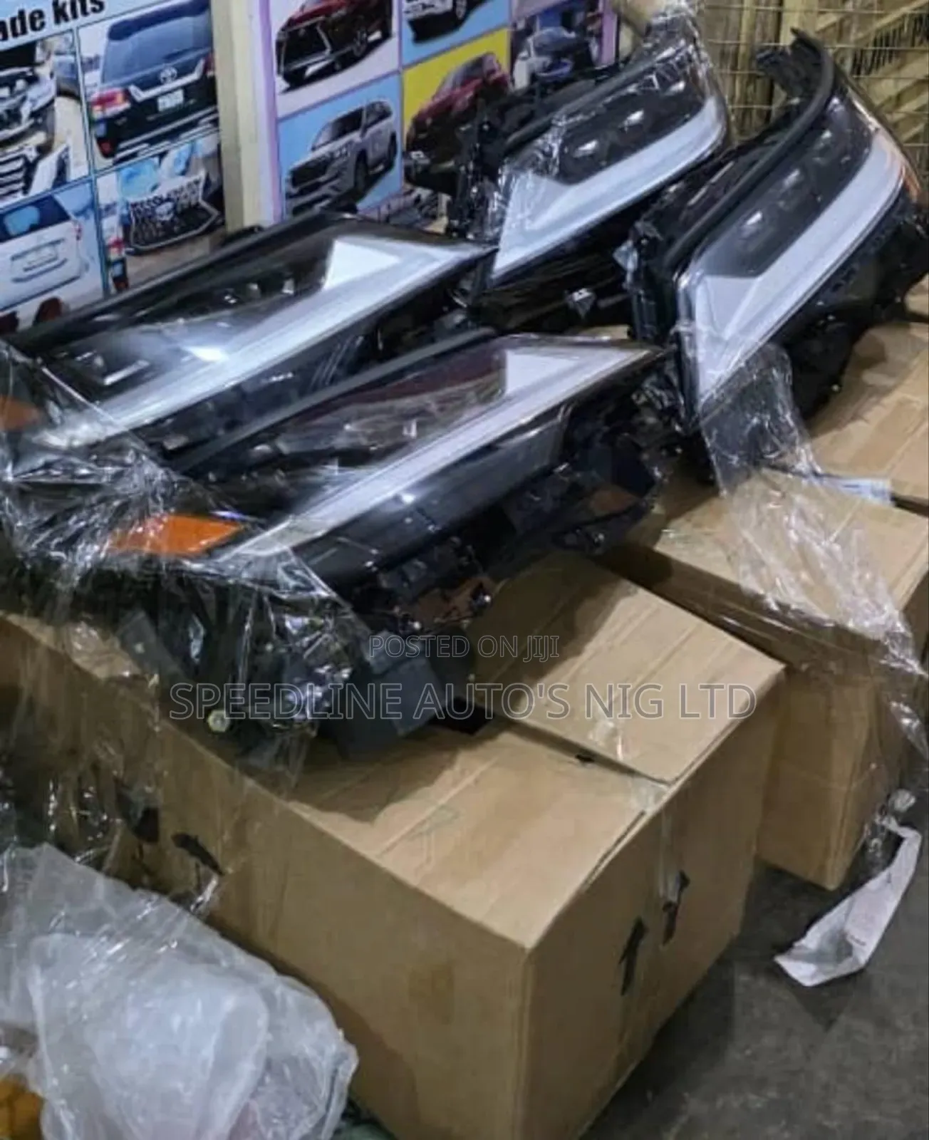 Complete Head Lamps Lexus Lx600 2024/2025 Model