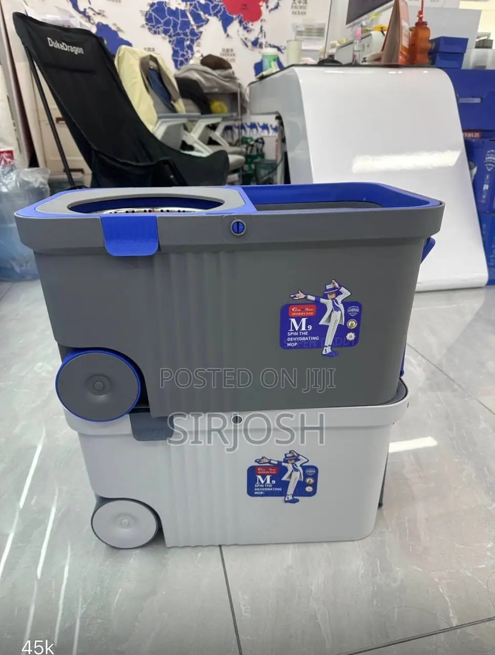 Rotating Spin Mop