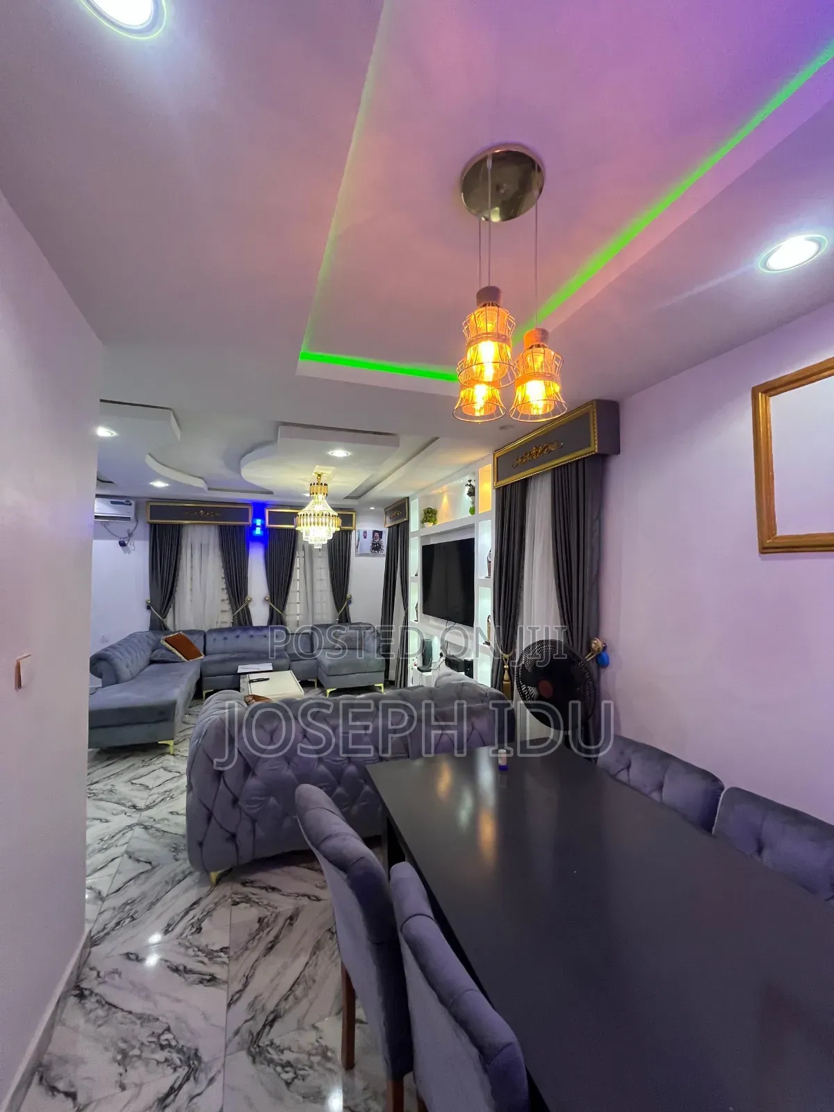 Furnished 2bdrm Bungalow in Ibagwa Nike, Beside for Rent