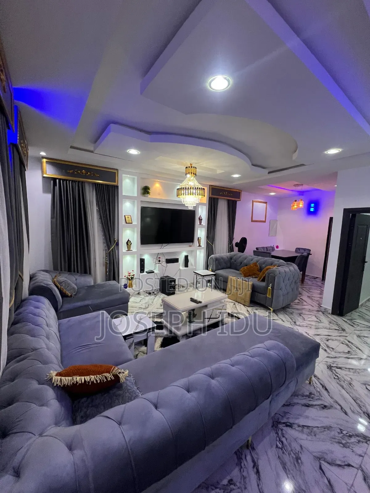 Furnished 2bdrm Bungalow in Ibagwa Nike, Beside for Rent