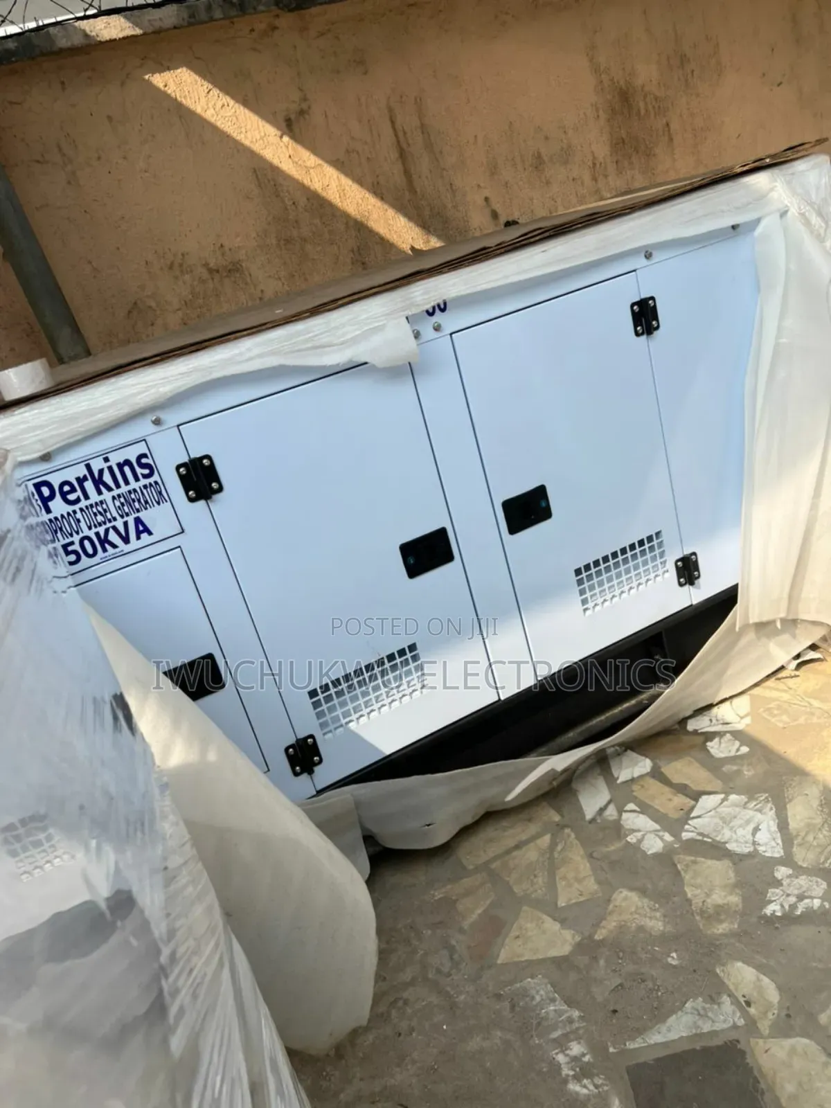 Perkins Sp-50kva [Made In England] Soundproof Technology & 100% Copper