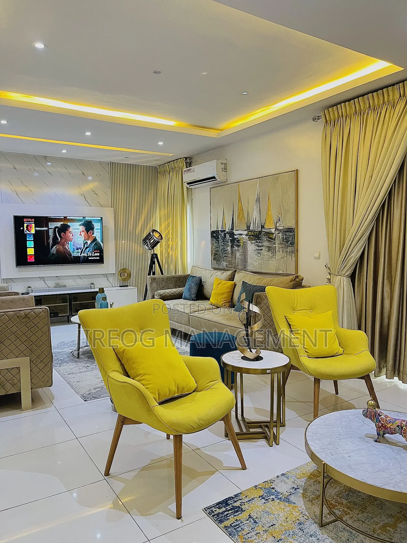 Furnished 3bdrm Duplex in Frisco, Ikate-Elegushi for rent