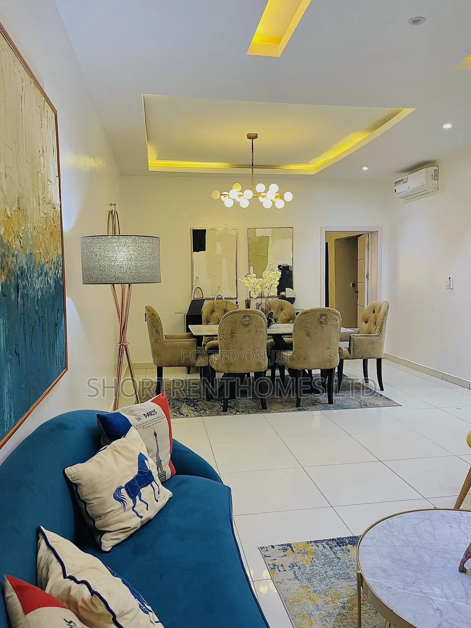 Furnished 3bdrm Duplex in Frisco, Ikate-Elegushi for rent