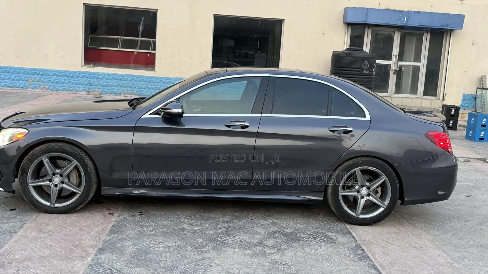 Mercedes-Benz C300 Luxury 4Matic Sedan AWD (2.0L 4cyl 7A) 2016 Gray