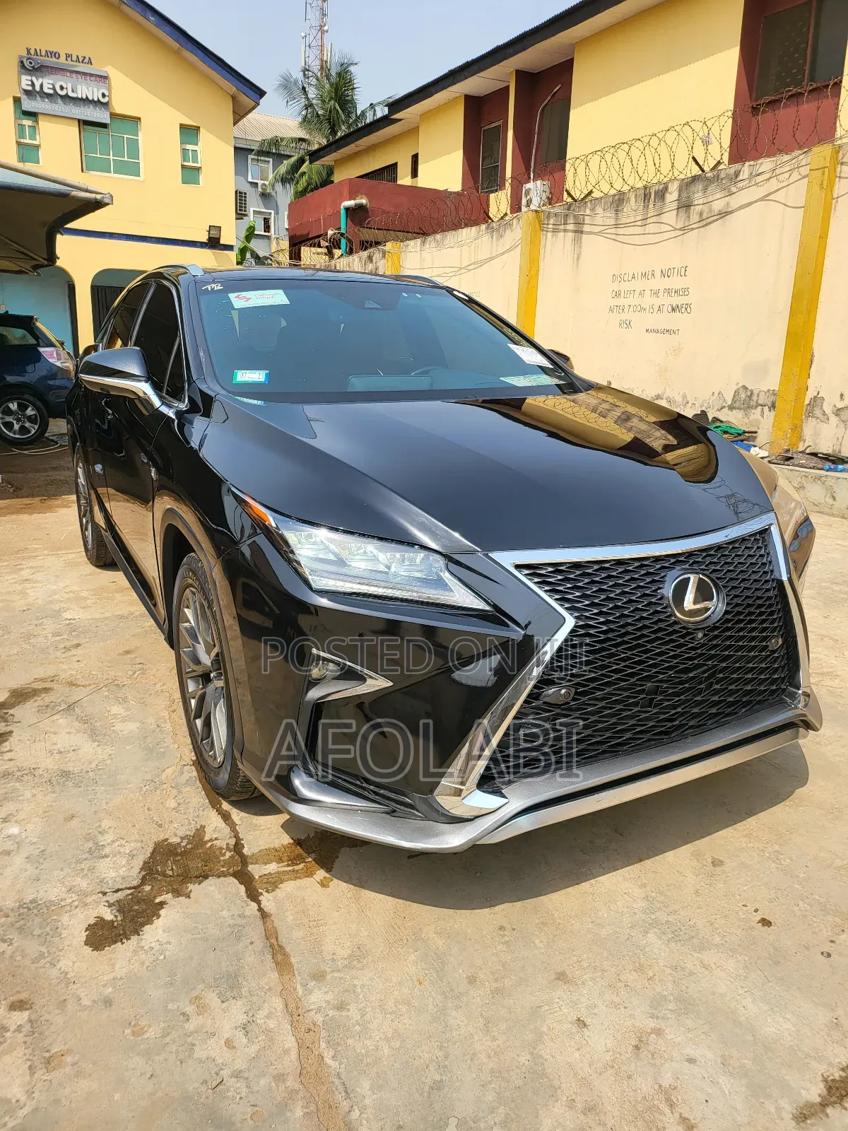 Lexus RX 2017 Black