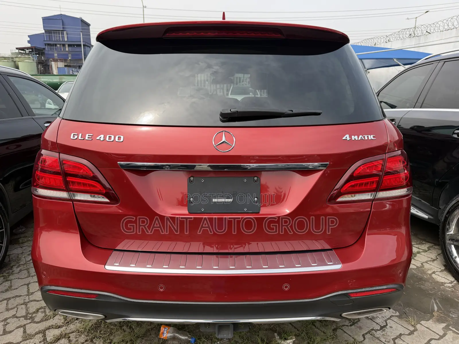 Mercedes-Benz GLE-Class GLE 400 4MATIC 2016 Red