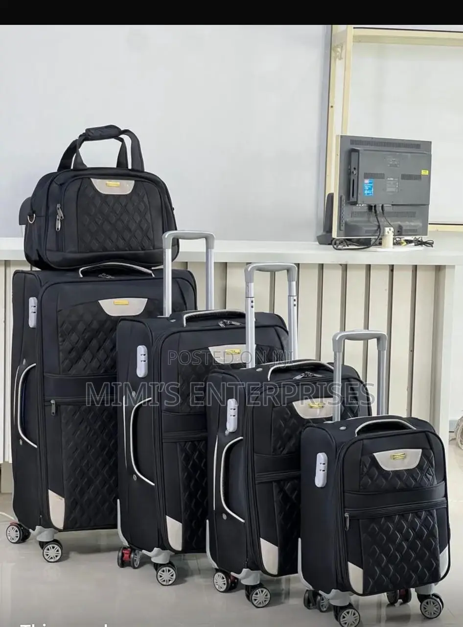 Set of Fabric Luggage Set