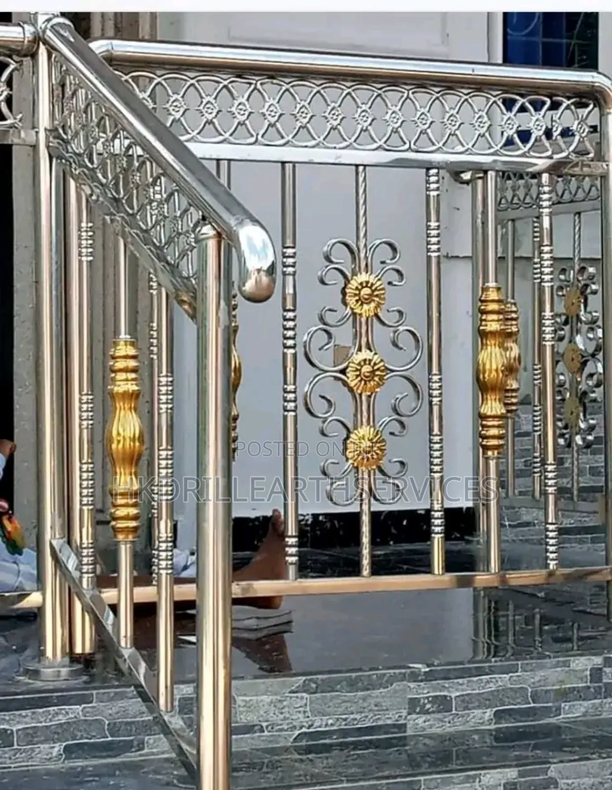 Stainless Railings, Rail, Handrail Aluminium Installation