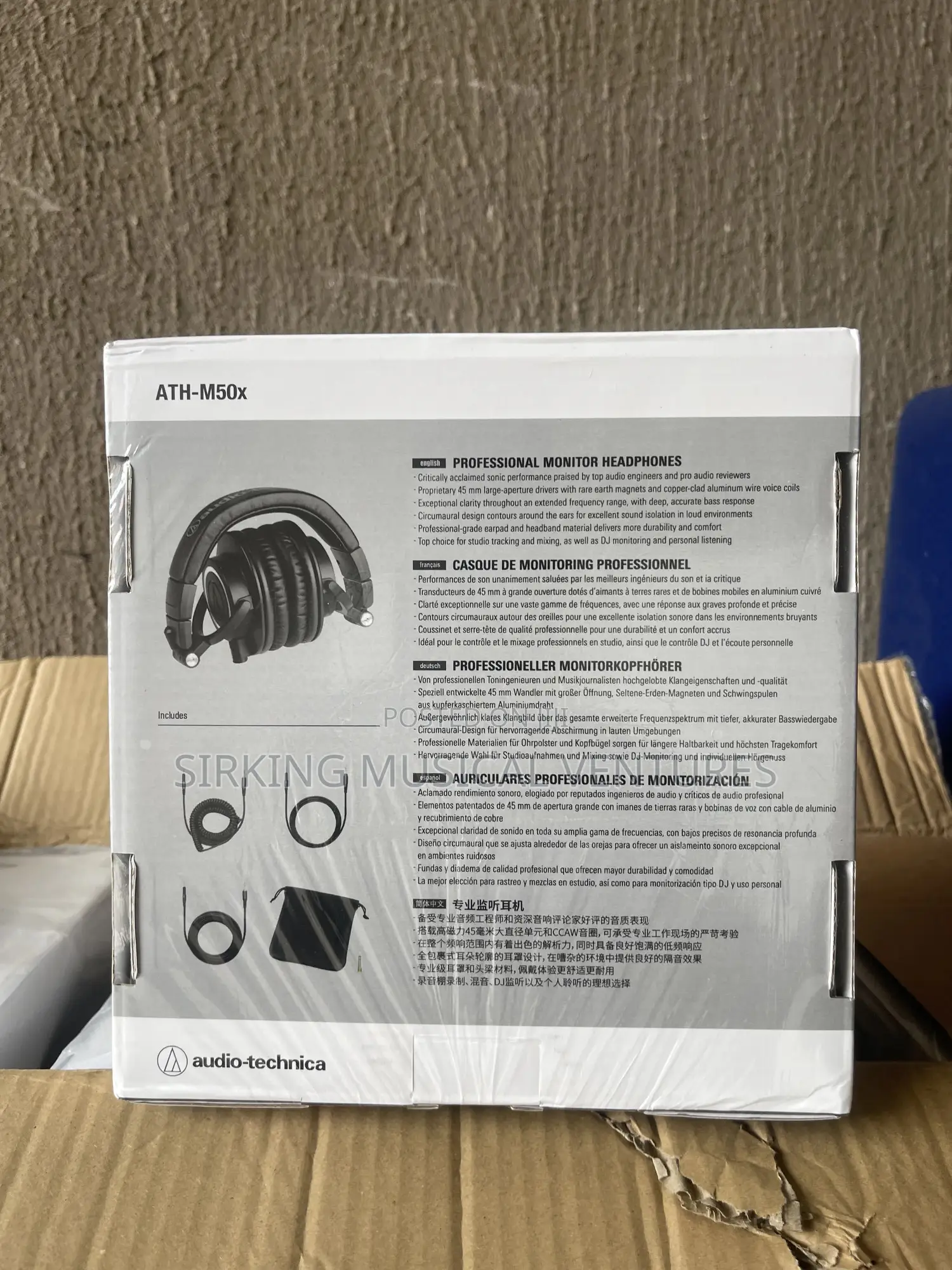M50x Audio-Technica Studio Headphone