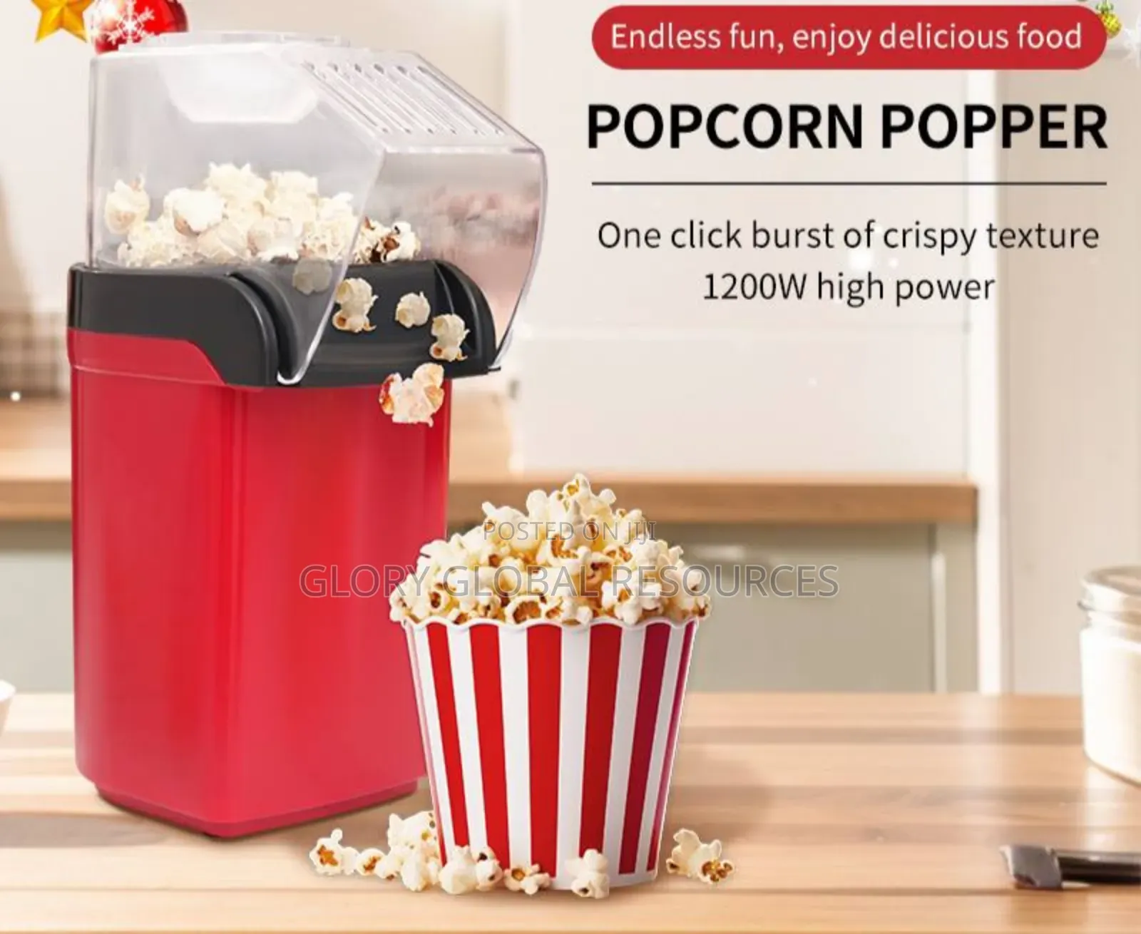 Mini Electric Household Popcorn Machine - Popcorn Maker