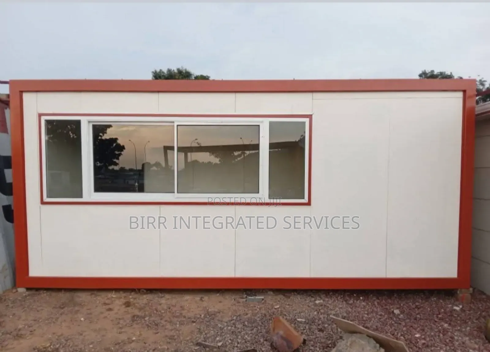 Thermal Insulated 100% Prefab Modular Cabin Container For Site Office