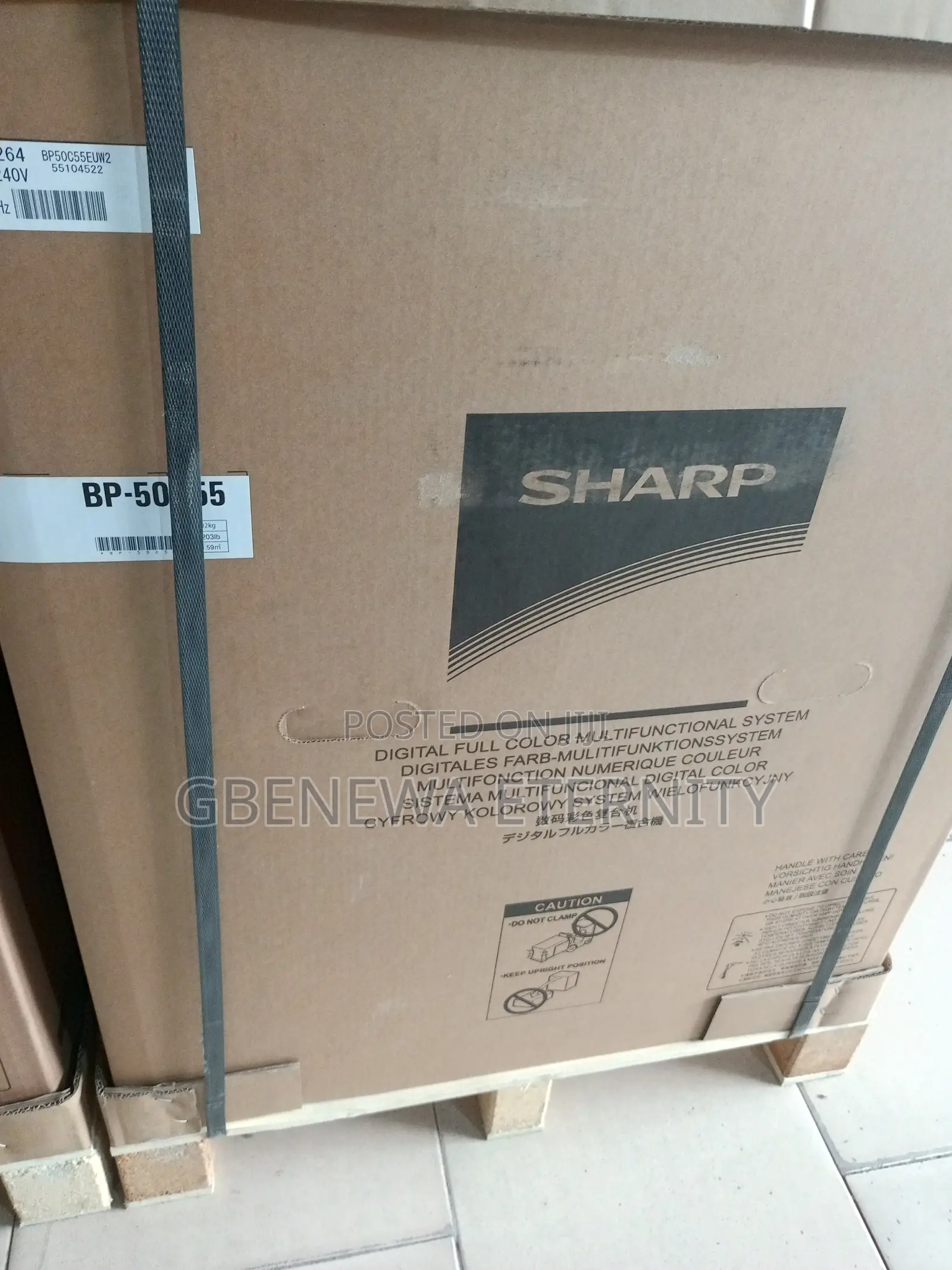 Sharp Bp-50c55 Digital Full Colour Multifunctional System 55 PPM