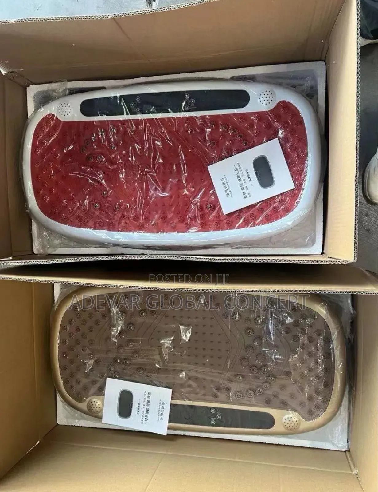 Whole Body Vibration Plate Exercise Machine