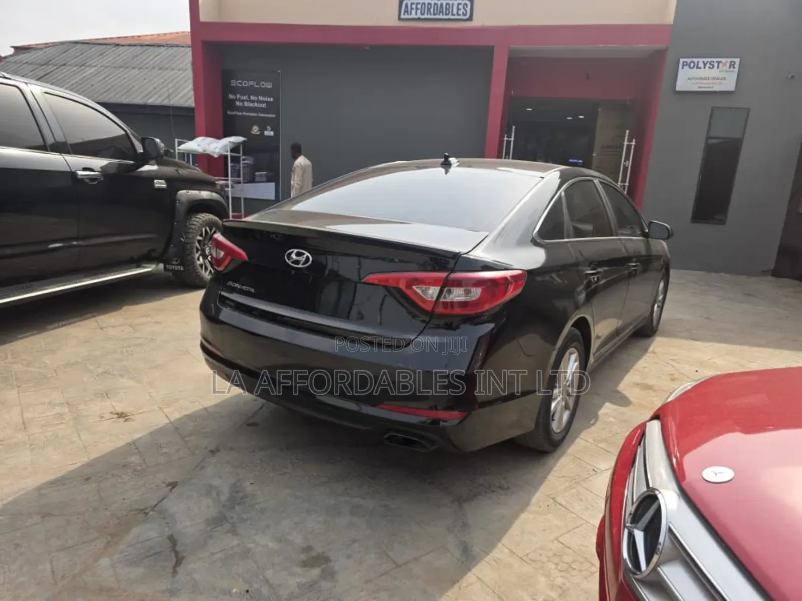 Hyundai Sonata Eco 4dr Sedan (1.6L 4cyl Turbo 7AM) 2015 Black
