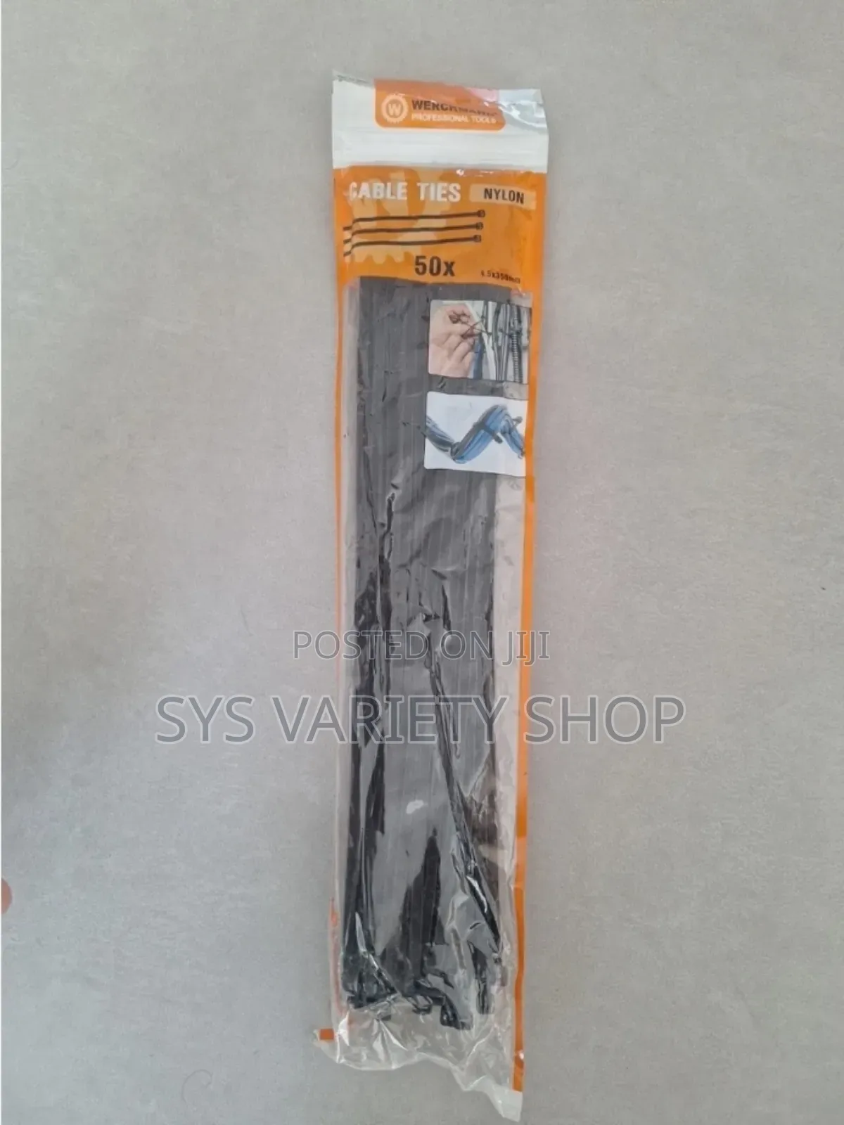 Professional Reusable Cable Ties 4.5x350mm