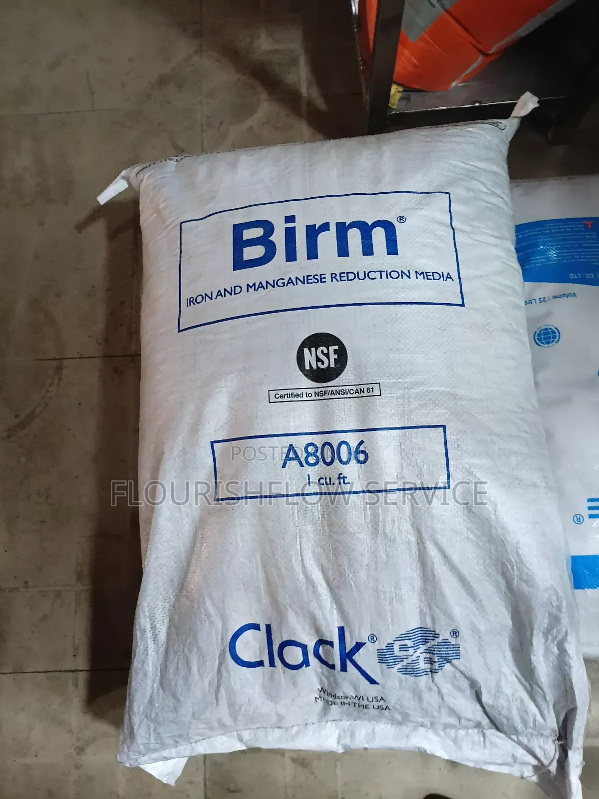 Birm Iron Removal