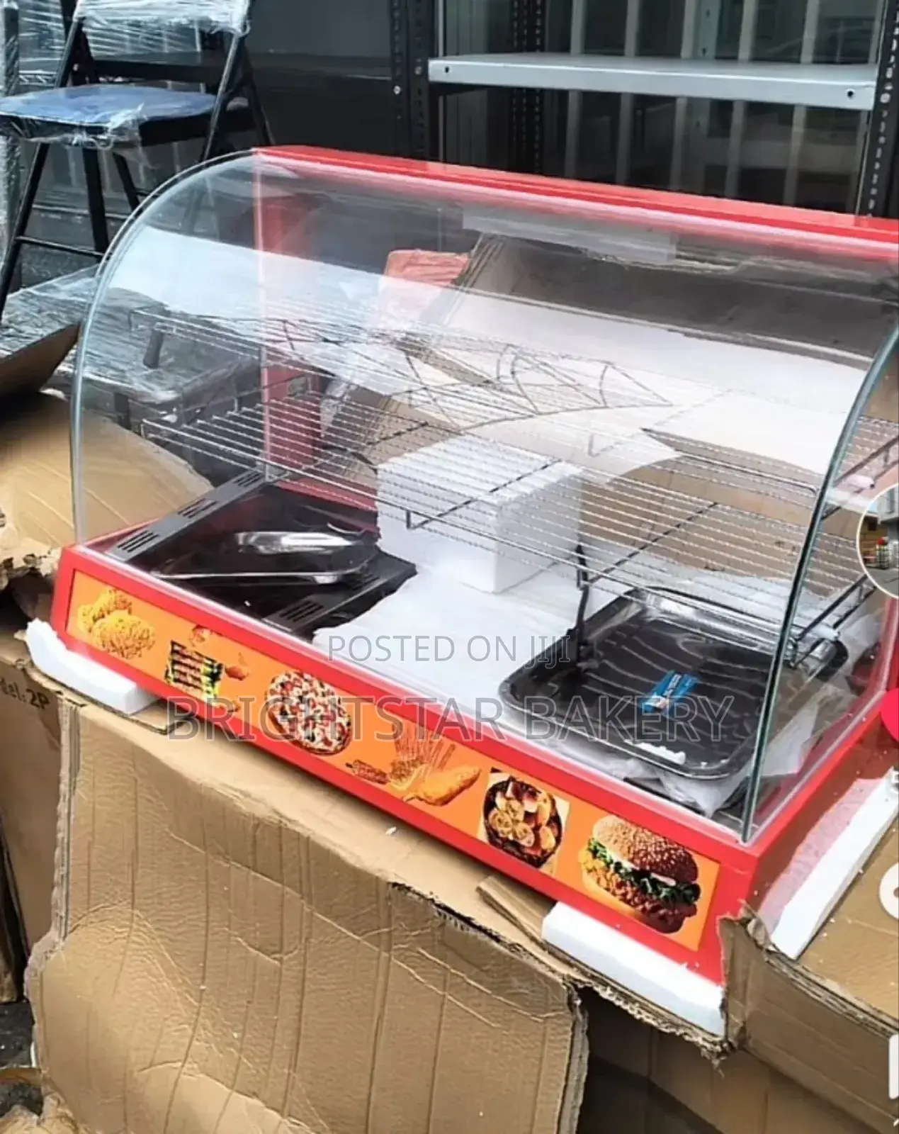Snacks Display Warmer 3 Plate