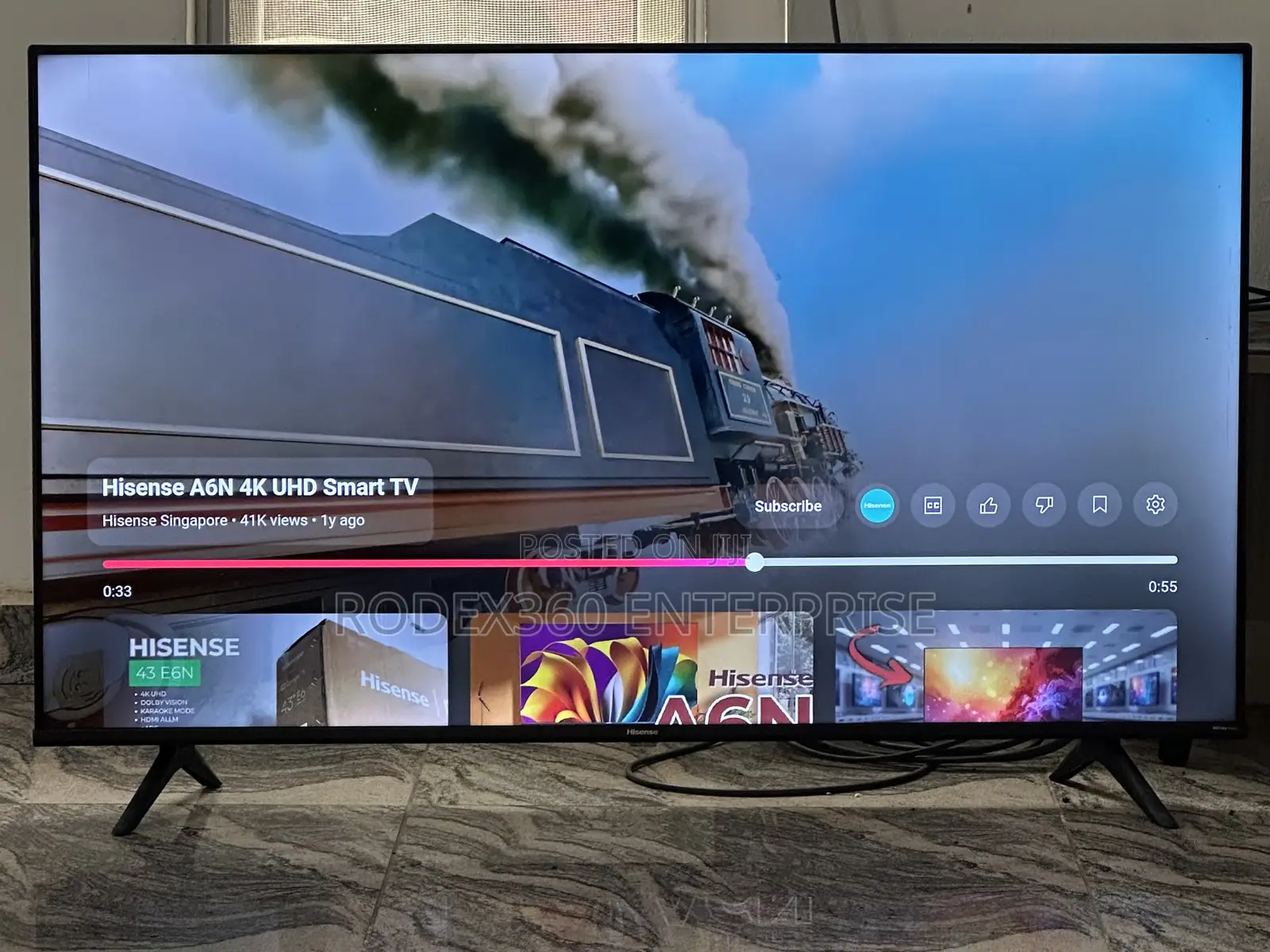 50-inch Uk Used 4k Ultra Hisense Smart Tv For Sale