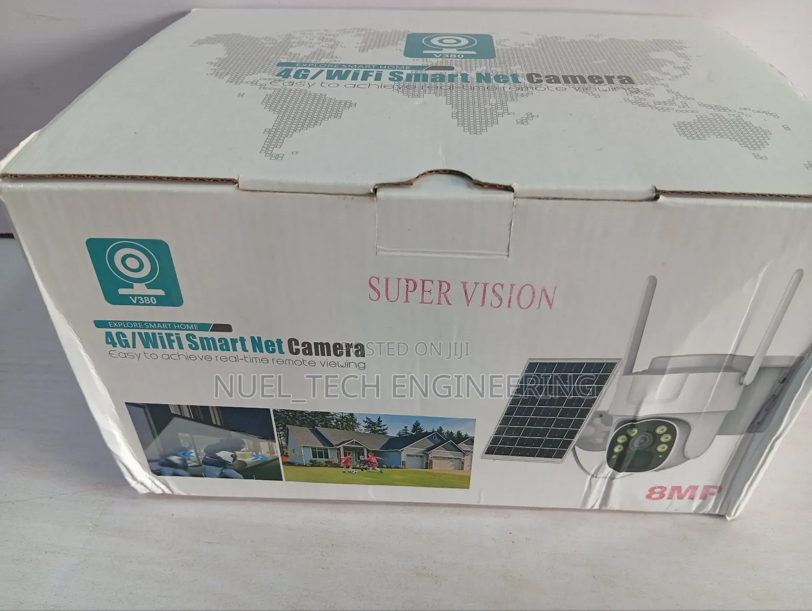 4g Solar Camera Single Lens 8mp V380 Pro
