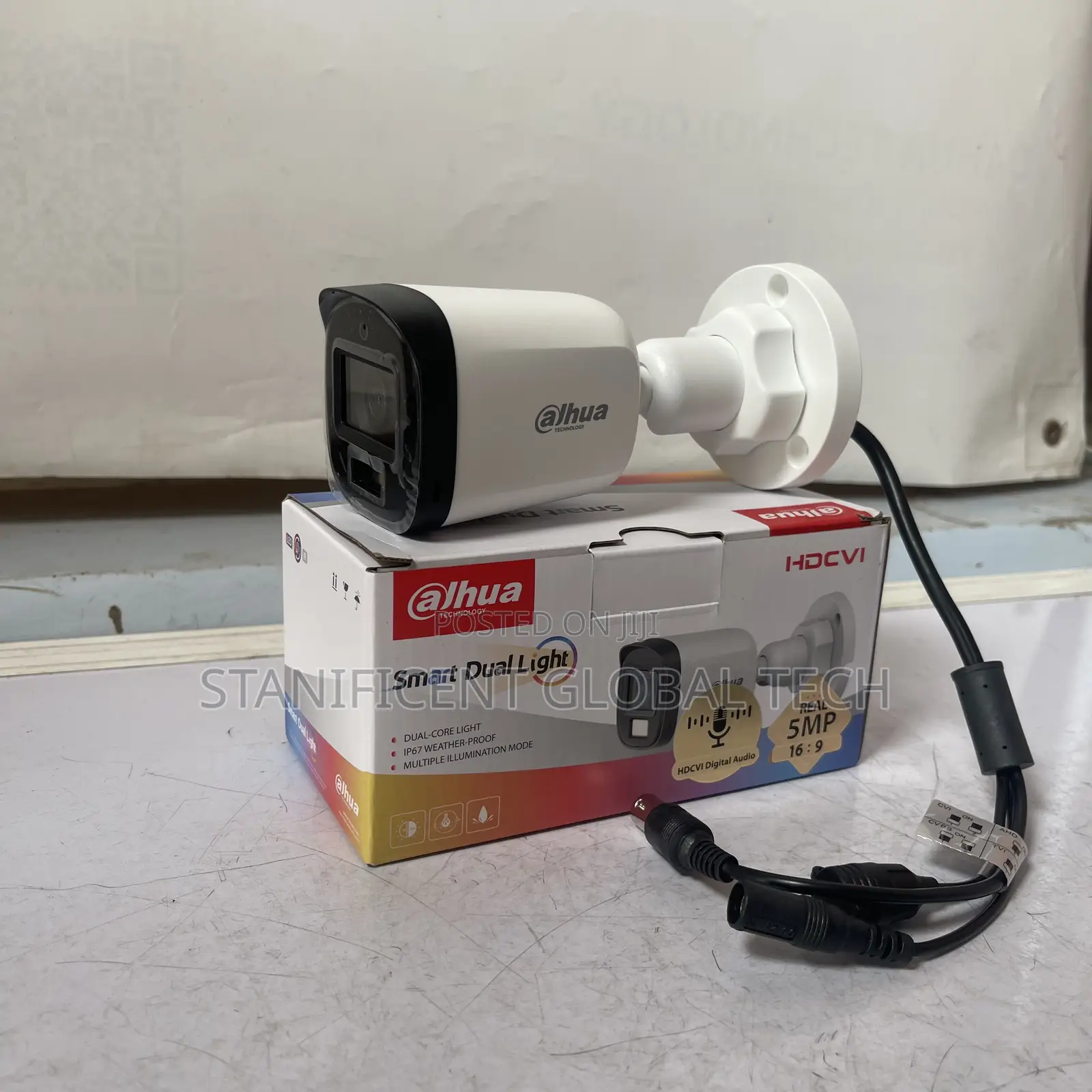 Dahua 5mp Outdoor Smart Dual Light Audio Camera