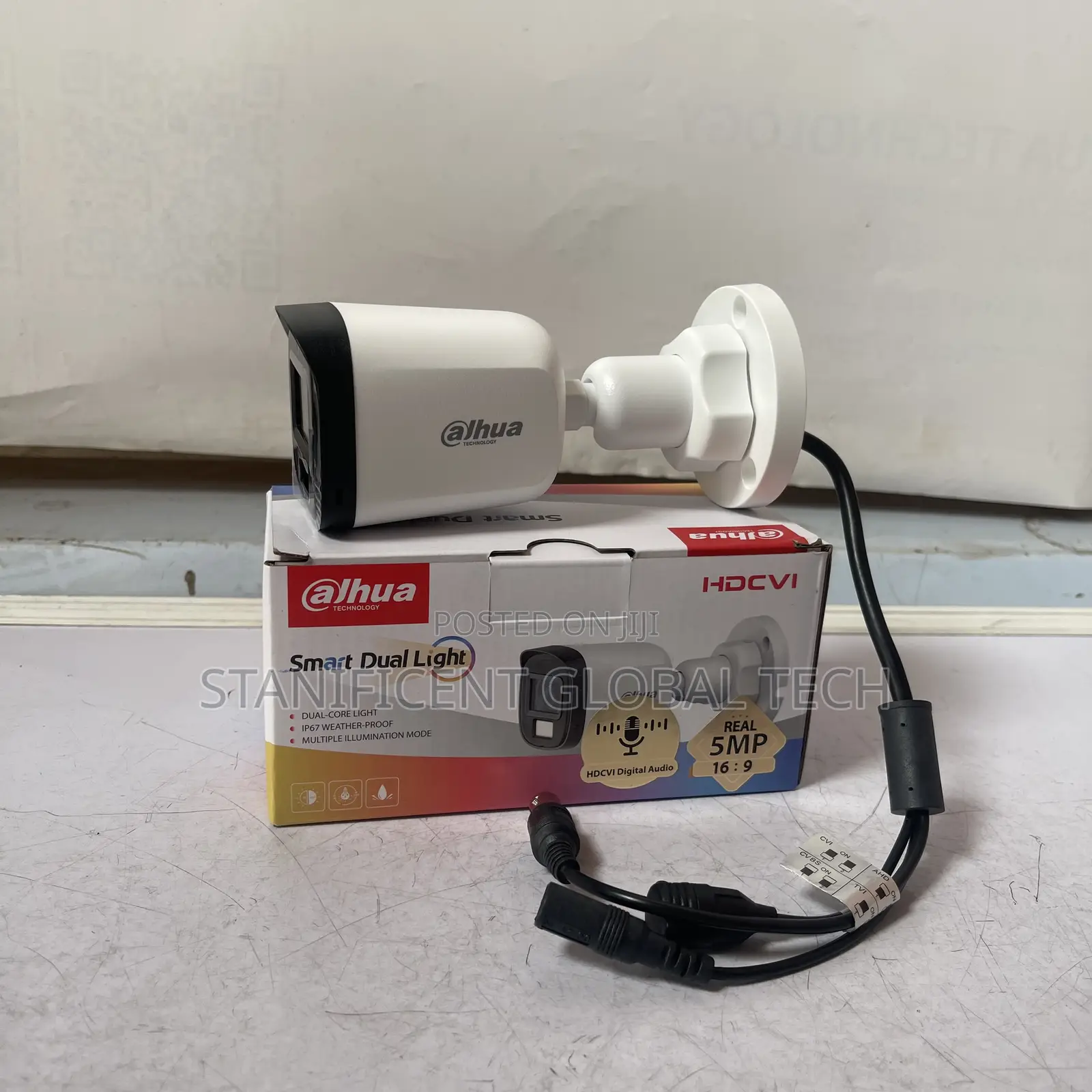 Dahua 5mp Outdoor Smart Dual Light Audio Camera