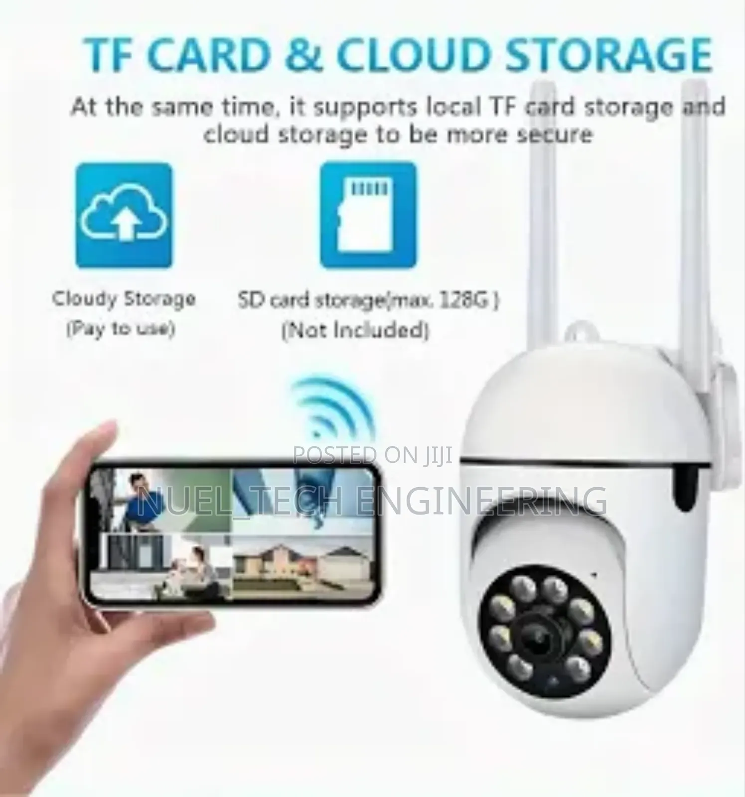 Wifi Indoor Single Lens Camera V380 Pro