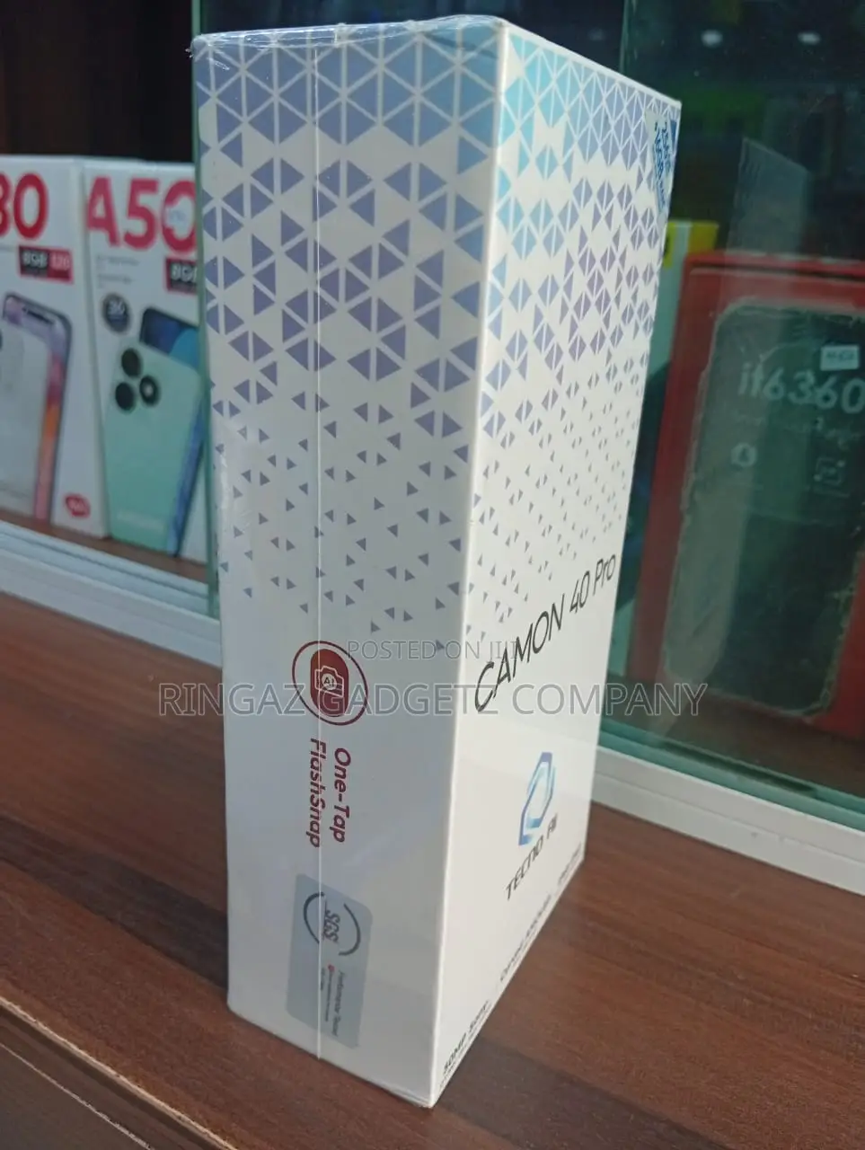 New Tecno Camon 40 Pro 256 GB Gray