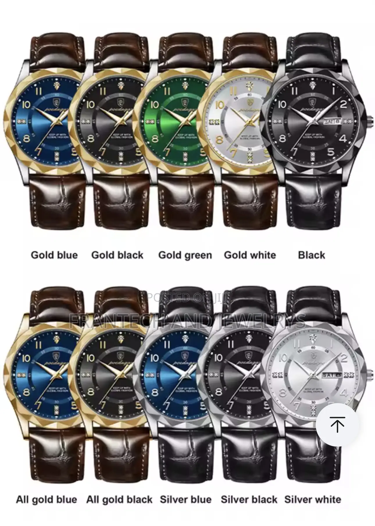 Poedagar Luxury High Quality Watches 4 Men Quartz Leather Waterproof