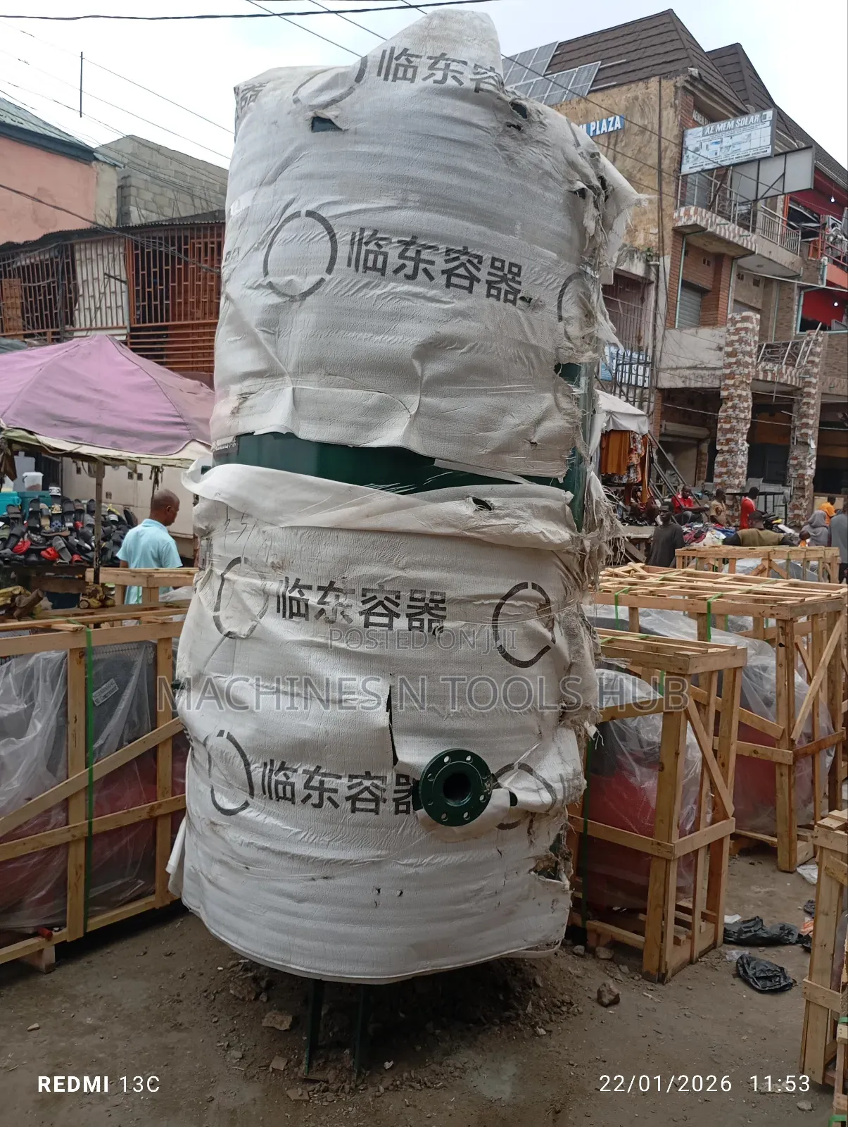 3000l Nitrogen / Air Pressure / Gas Tank