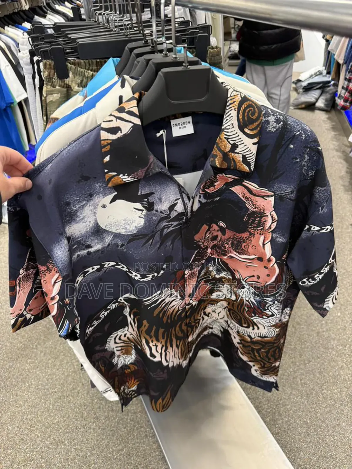 New 2morrow Men Classic Vintage Shirt