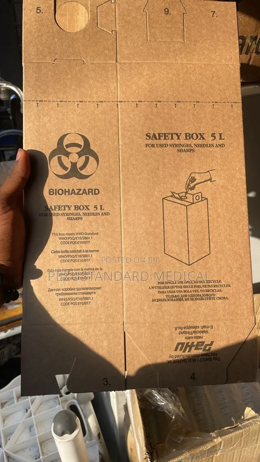 Biohazard Safety Box