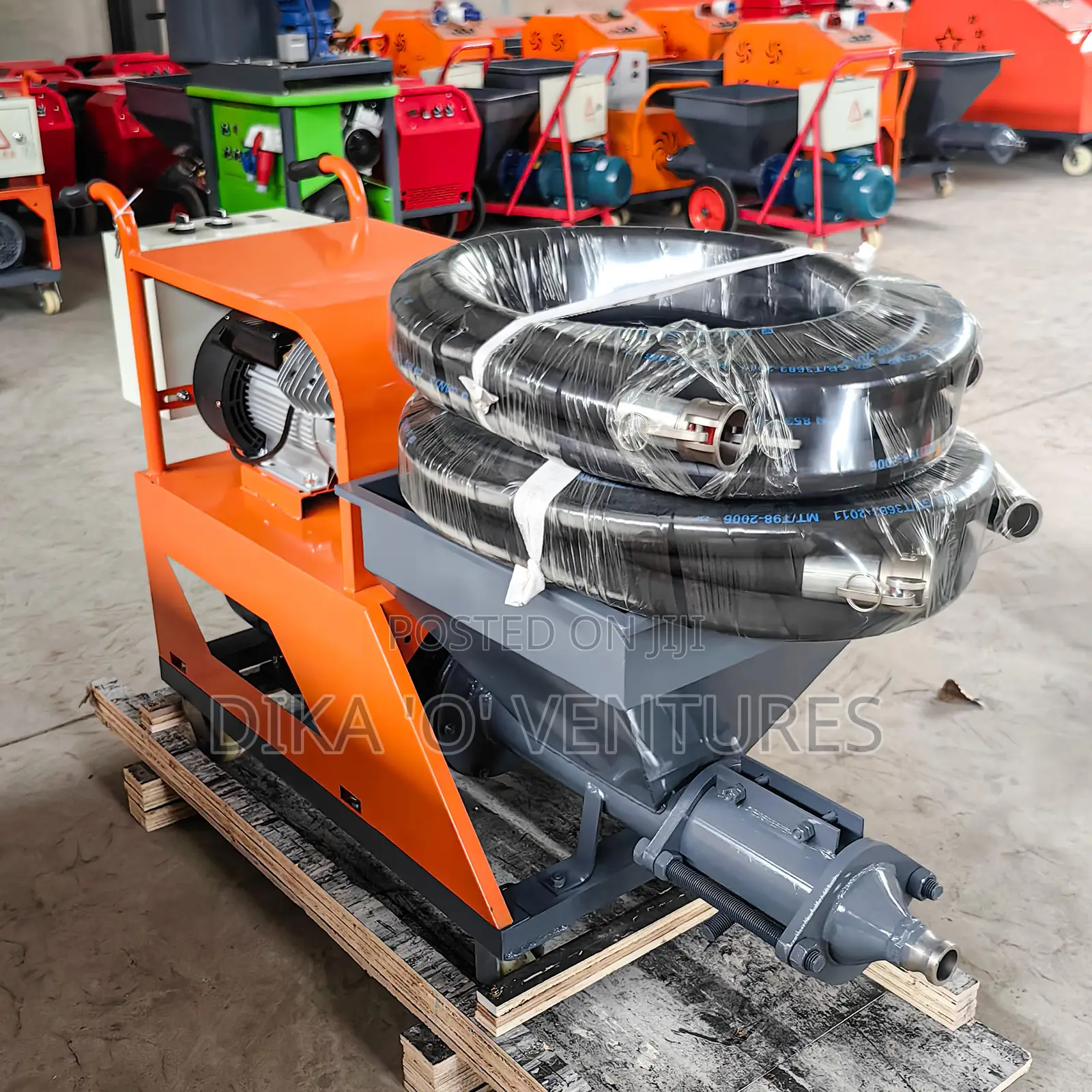 Cement Plastering Concrete Paint Sprayer Mortar Spray Machine