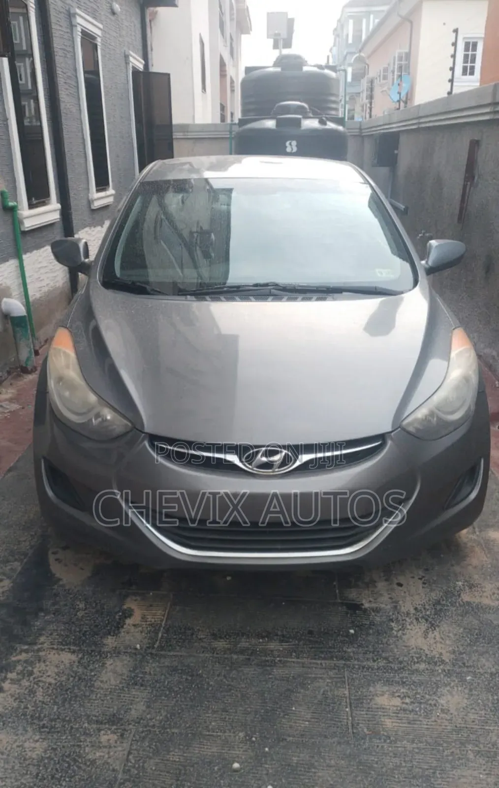 Hyundai Elantra GLS Sedan FWD (1.8L 4cyl 6A) 2013 Gray