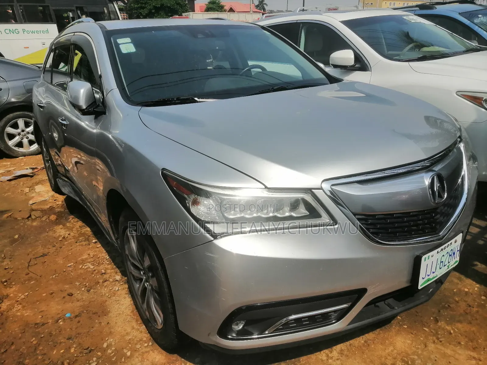 Acura MDX Advance Package SUV AWD (3.7L 6cyl 6A) 2013 Silver