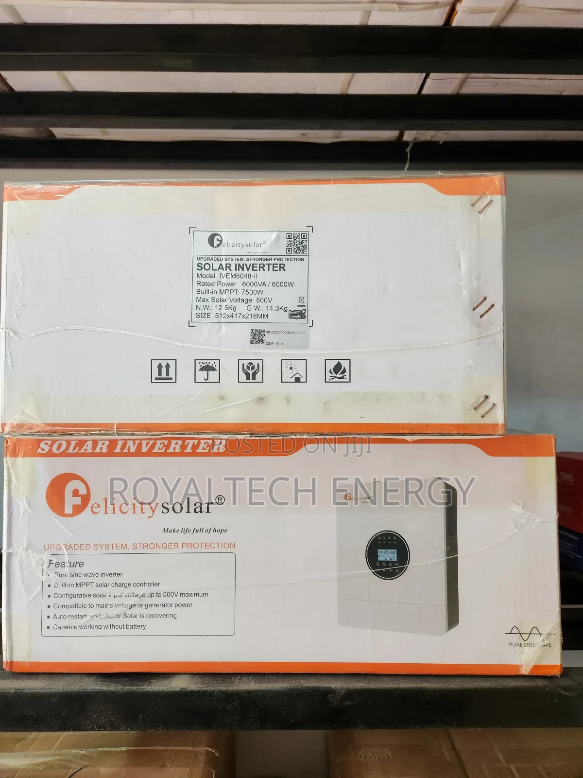 Felicity 6kva 48v Hybrid Inverter