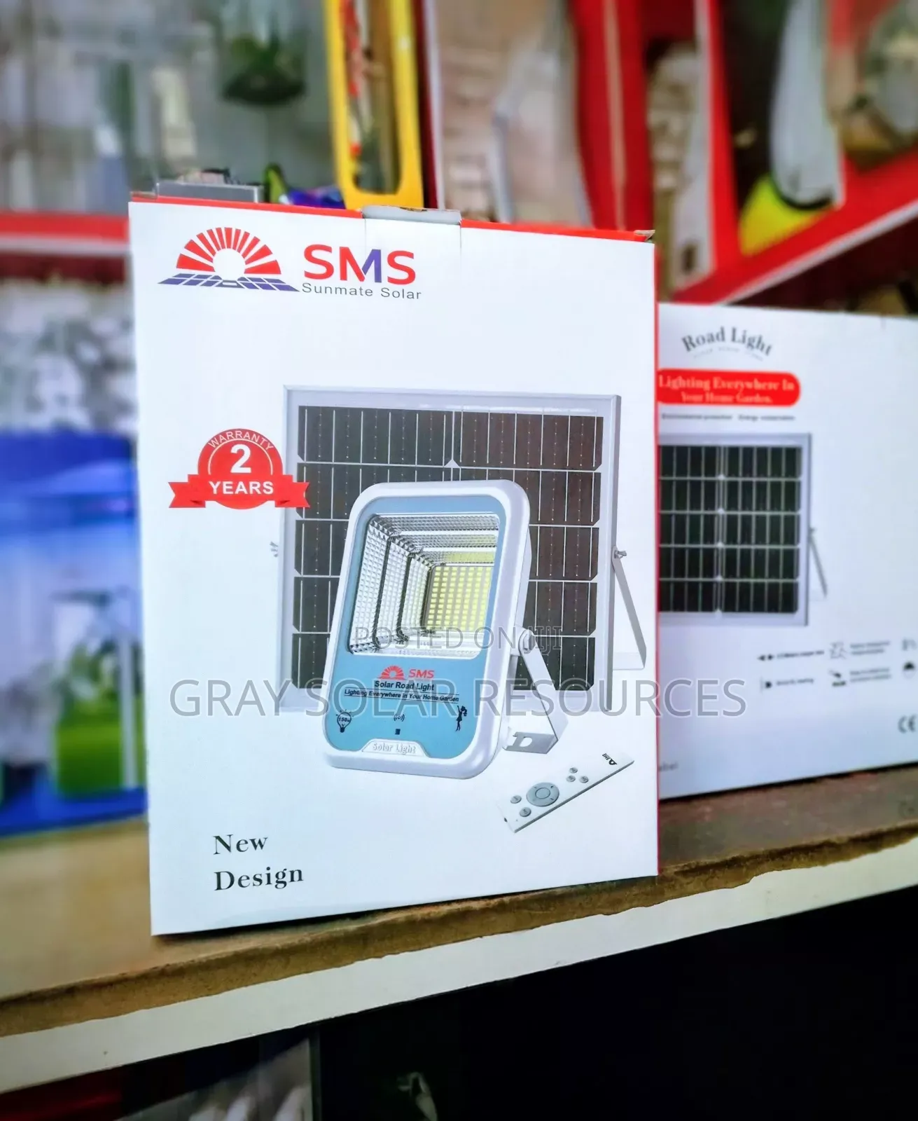 200w SMS Solar Floodlight