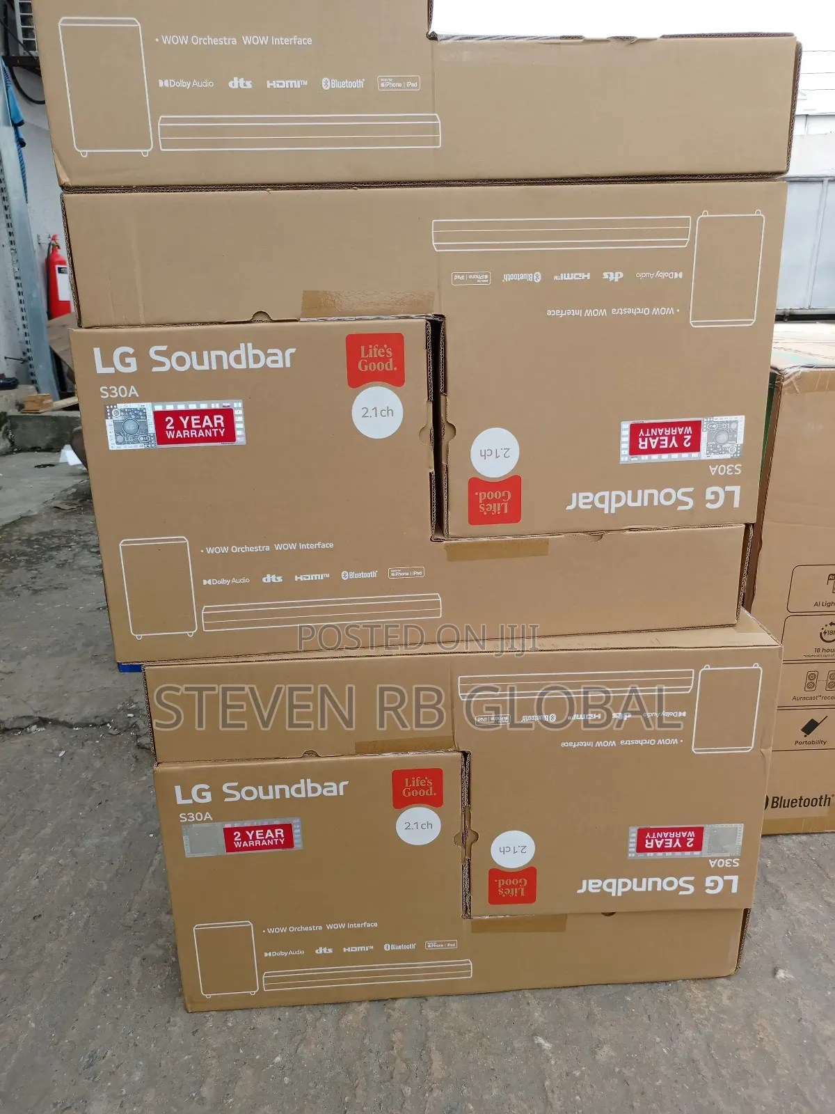 Lg Soundbar With Subwoofer 140w 2.1ch (S30a)